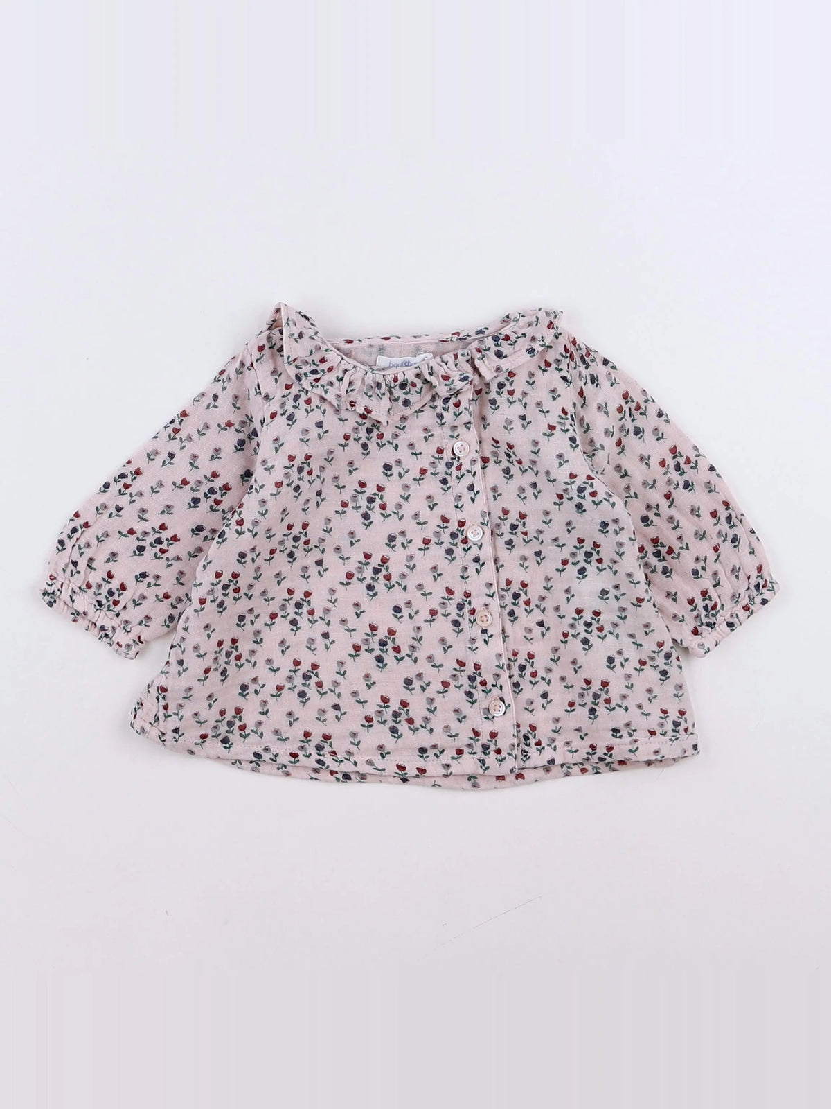Boutchou - blouse multicolore - 3 mois