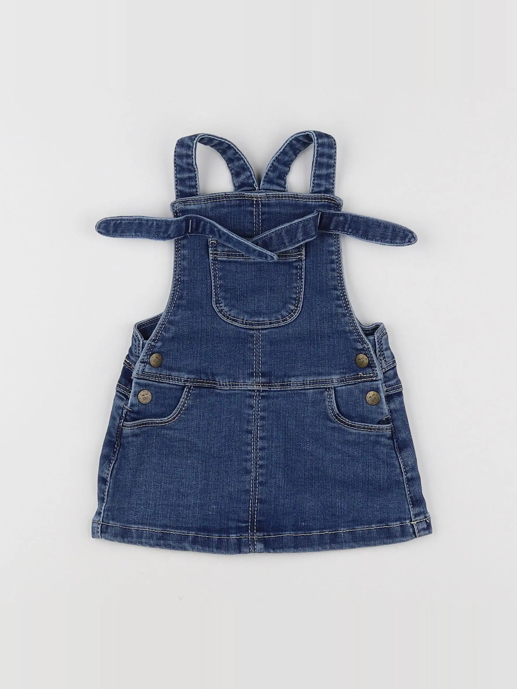 Tape à l'oeil - robe bleu - 9 mois