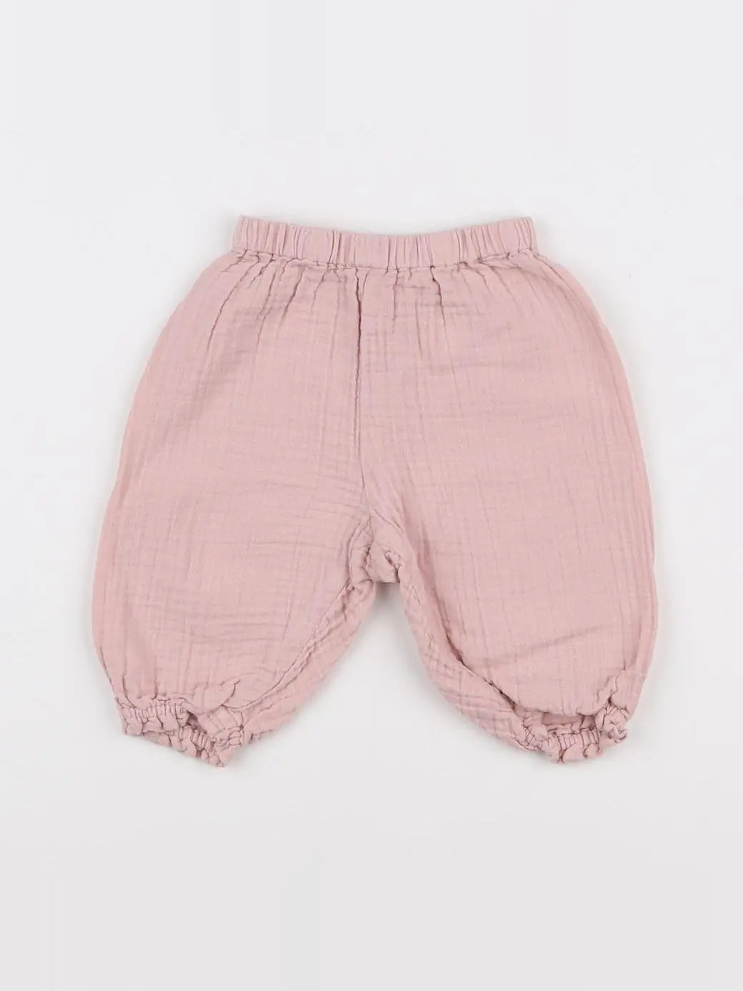 Bonton - pantalon rose - 3 mois