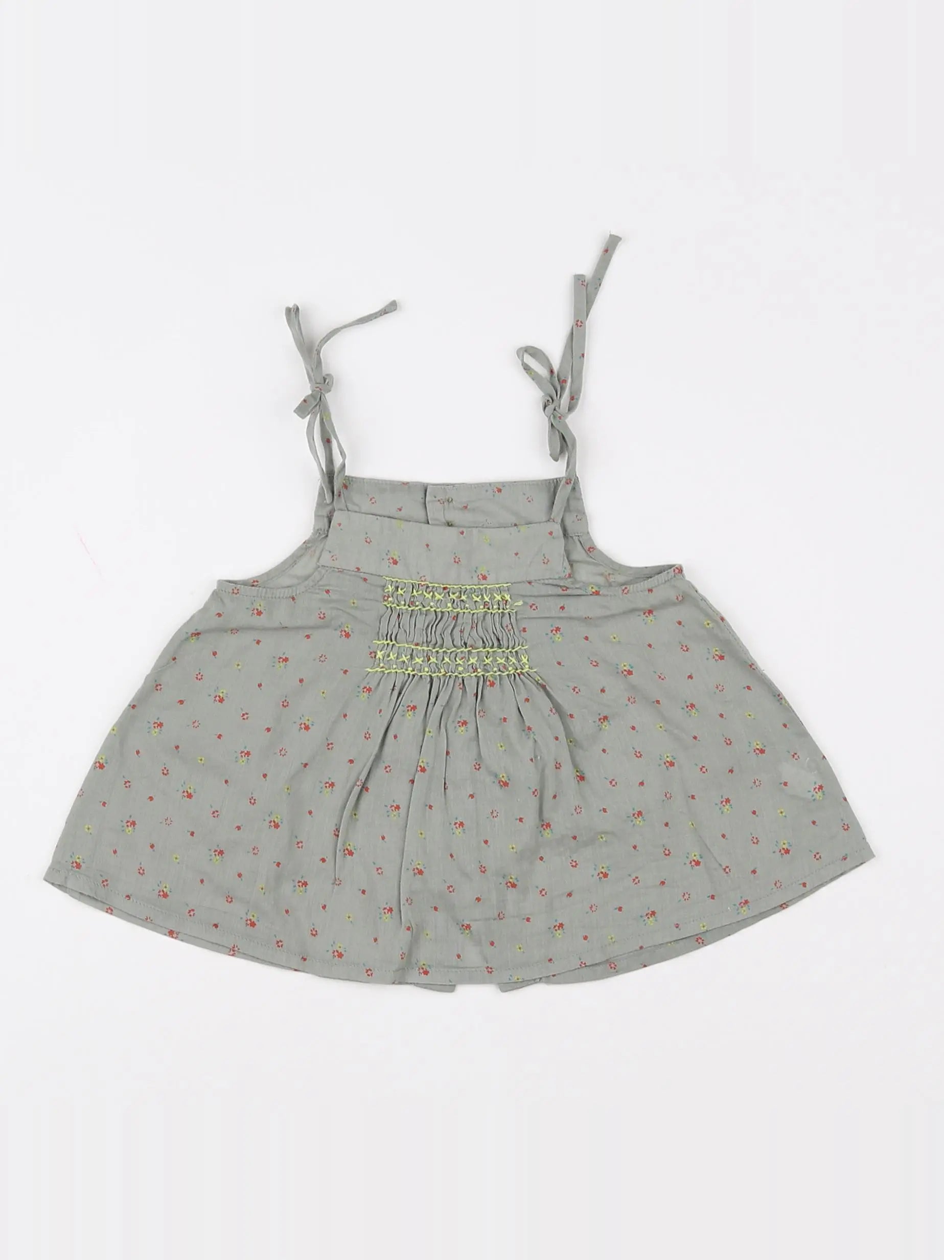 Bonpoint - blouse vert - 6 mois