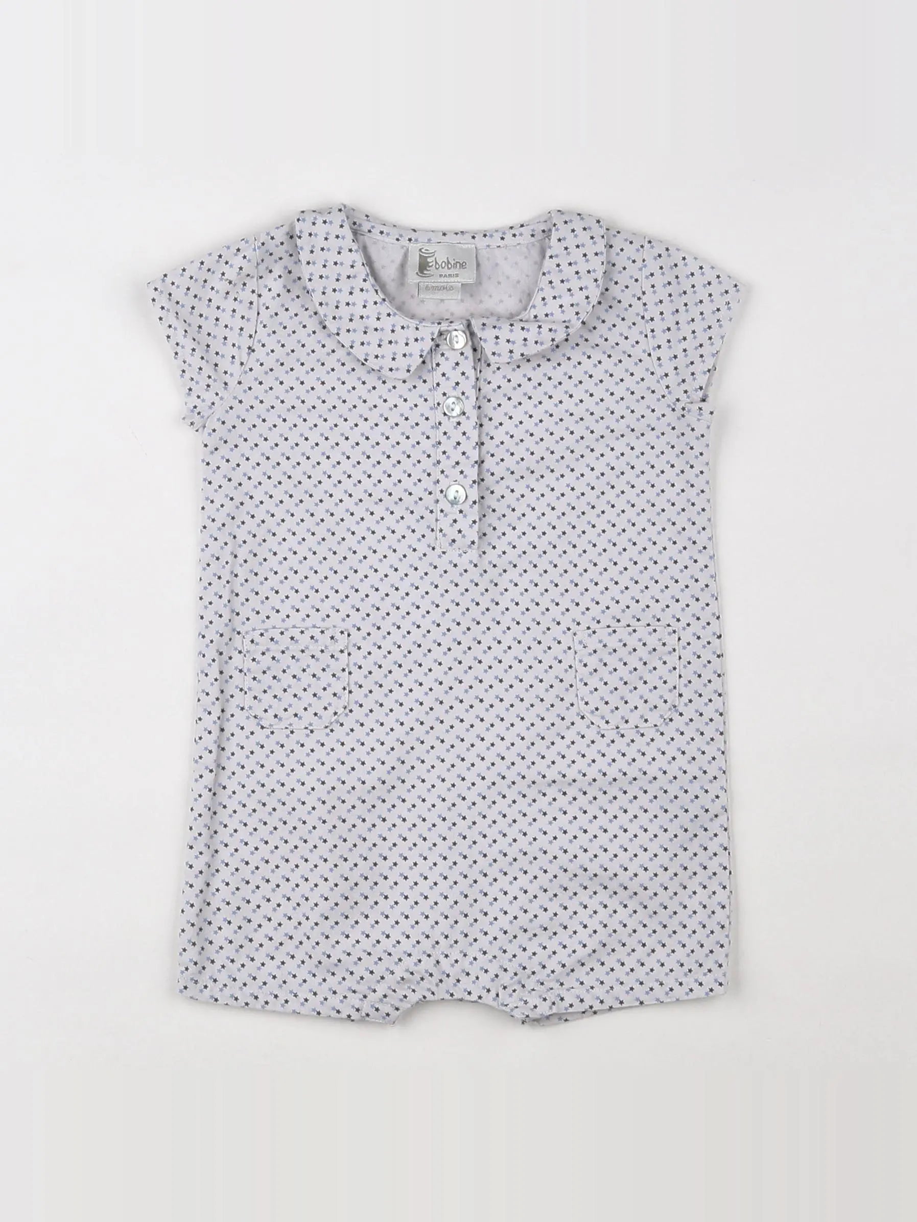 Bobine - combinaison multicolore - 6 mois