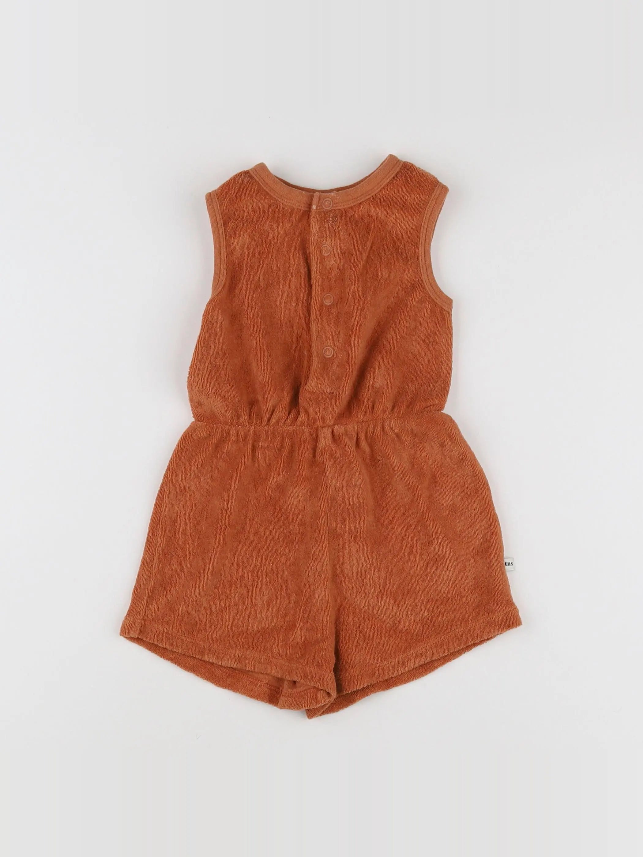 The new society - combinaison orange - 12 mois