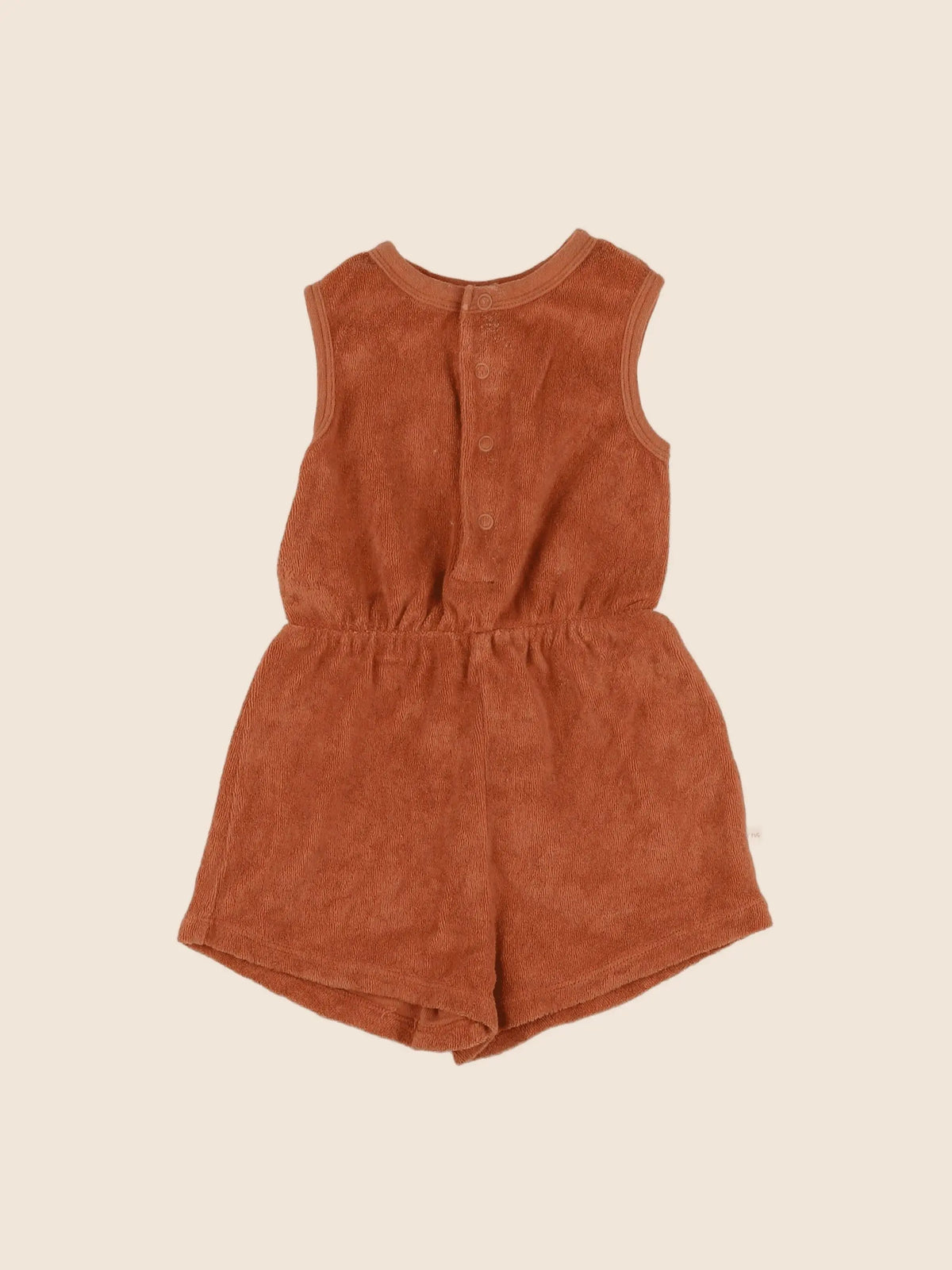 The new society - combinaison orange - 12 mois