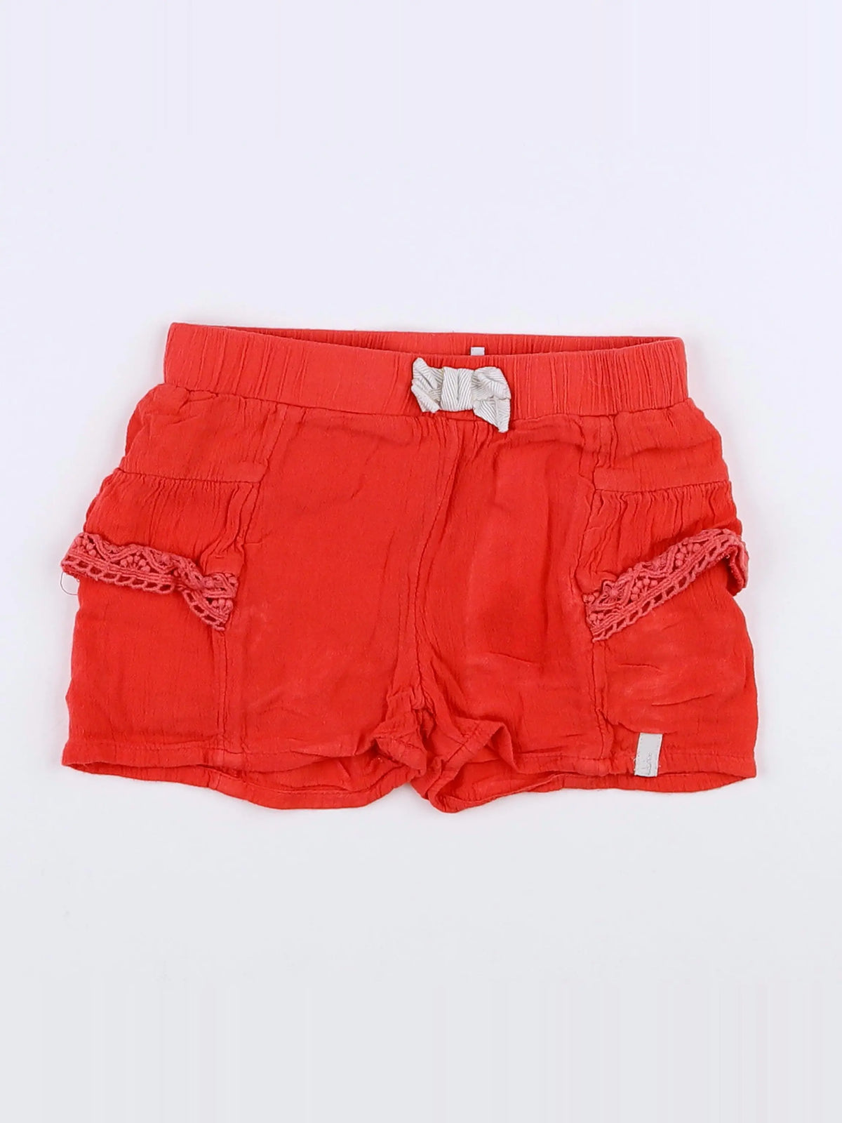 IKKS - short orange - 18 mois