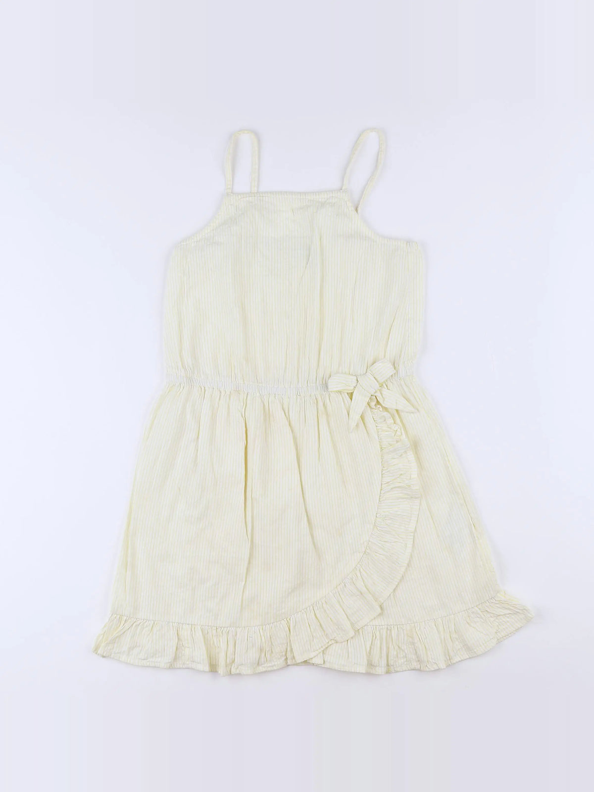Vertbaudet - robe jaune - 10 ans
