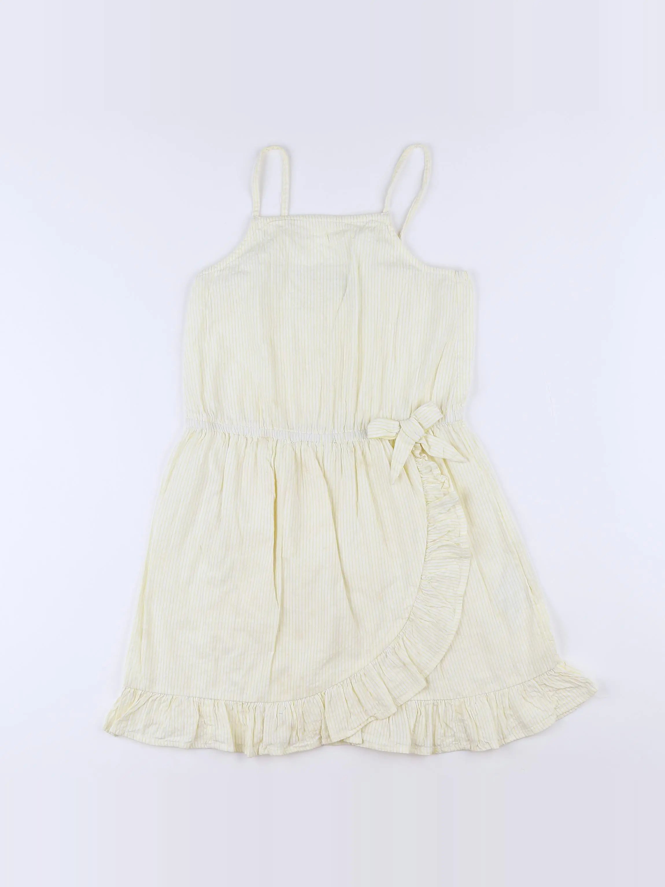 Vertbaudet - robe jaune - 10 ans