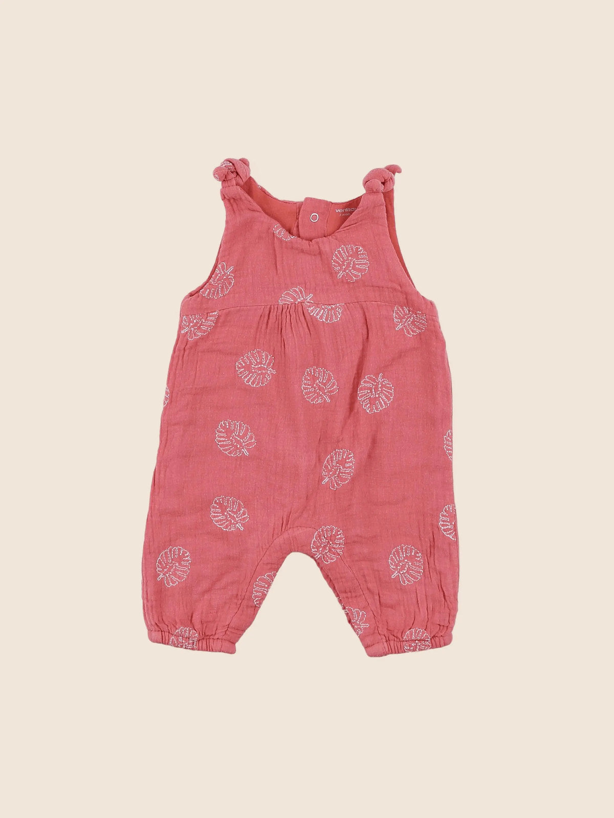 Vertbaudet - combinaison rose - 3 mois