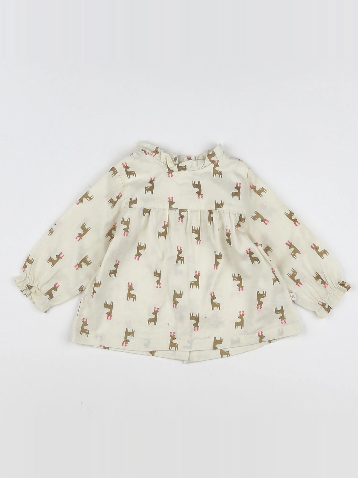 Cadet Rousselle - blouse blanc, beige - 6 mois