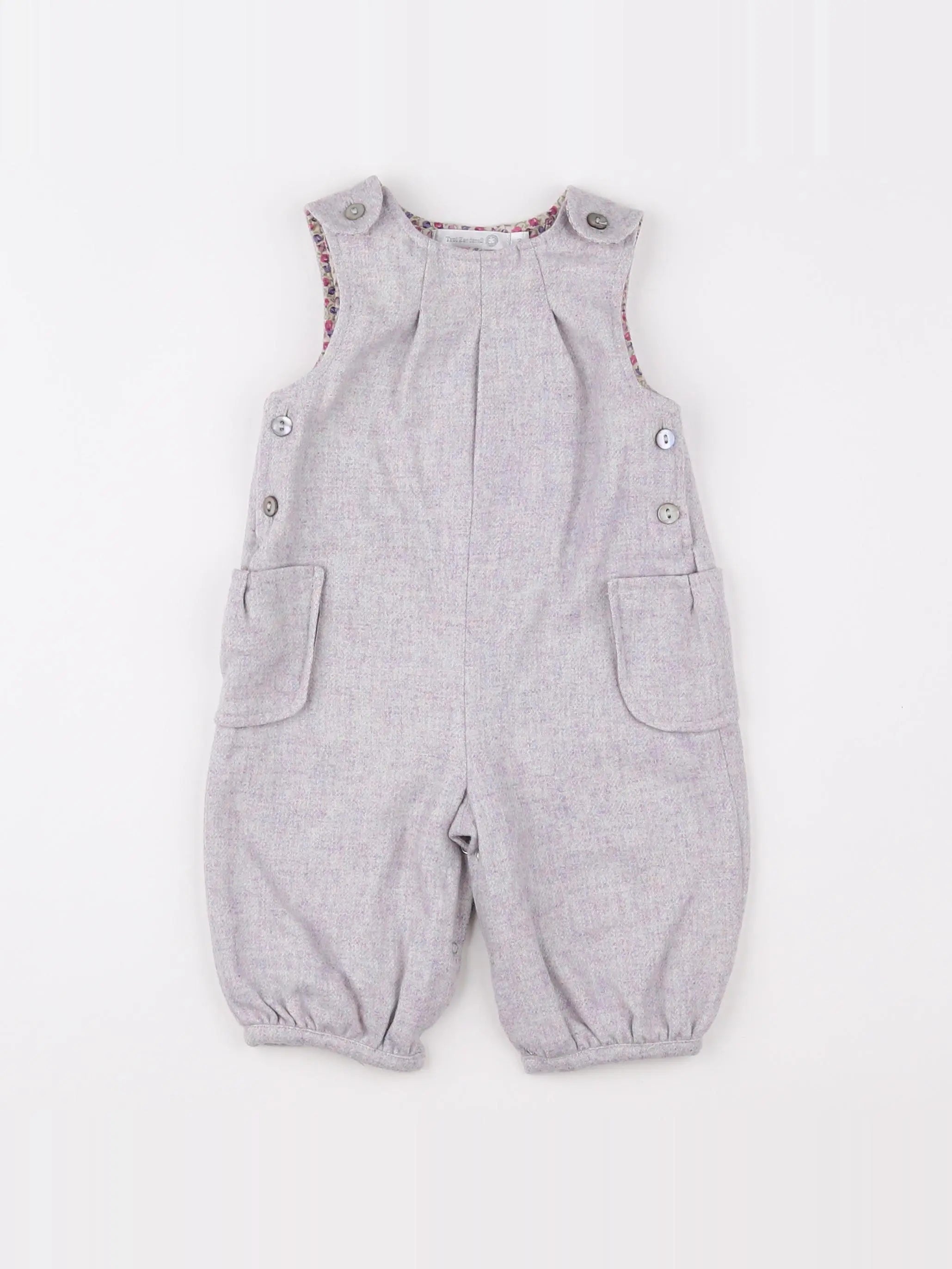 TroiZenfants - combinaison gris - 3 mois