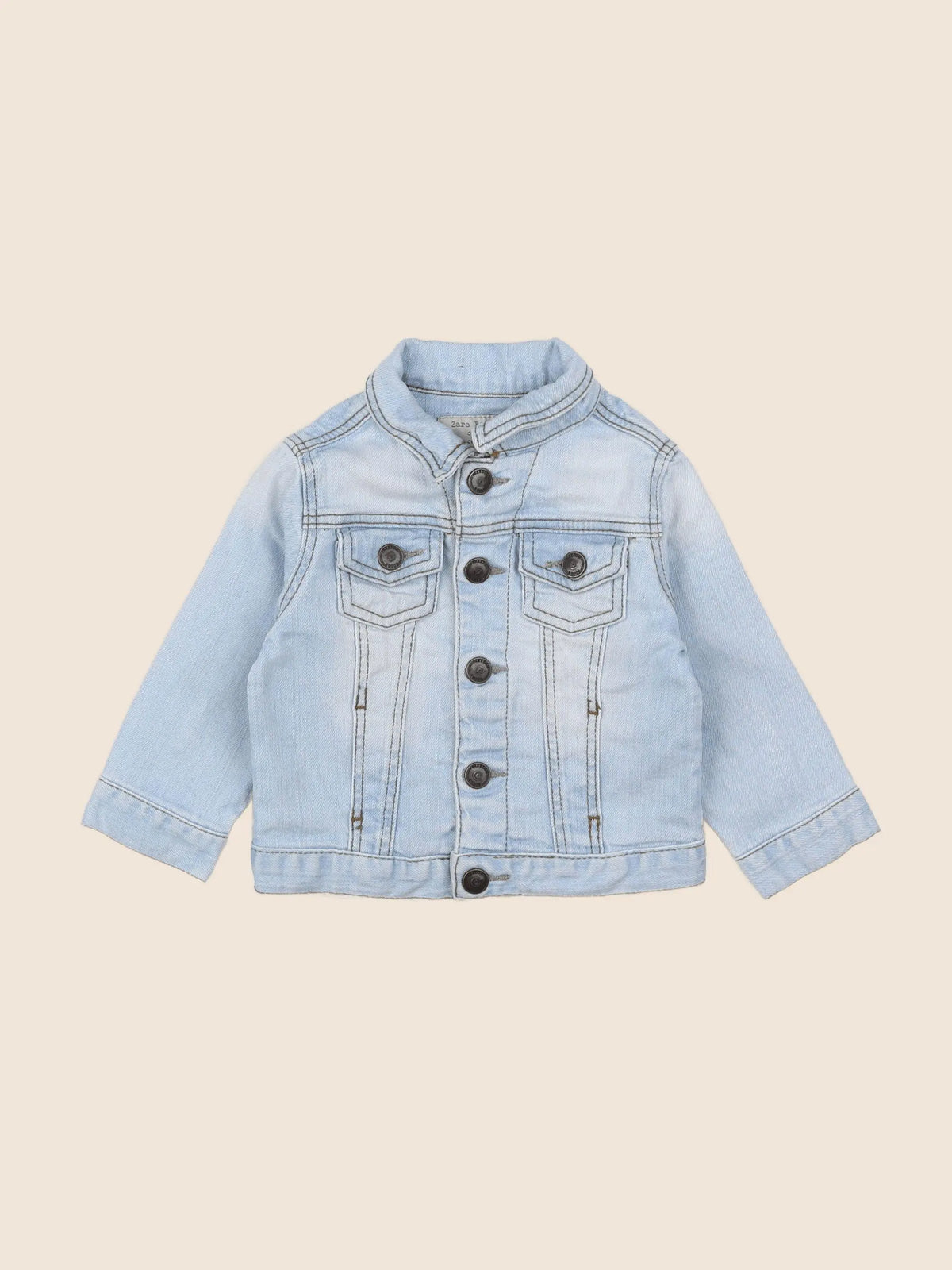 Zara - veste bleu - 3/6 mois