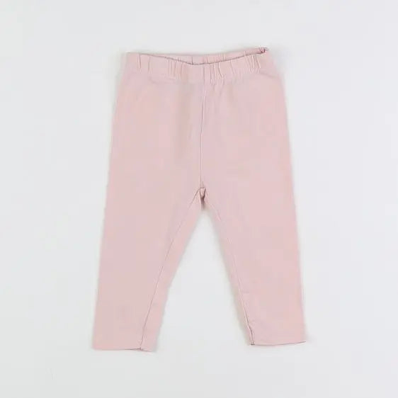 Vertbaudet - legging rose - 9 mois