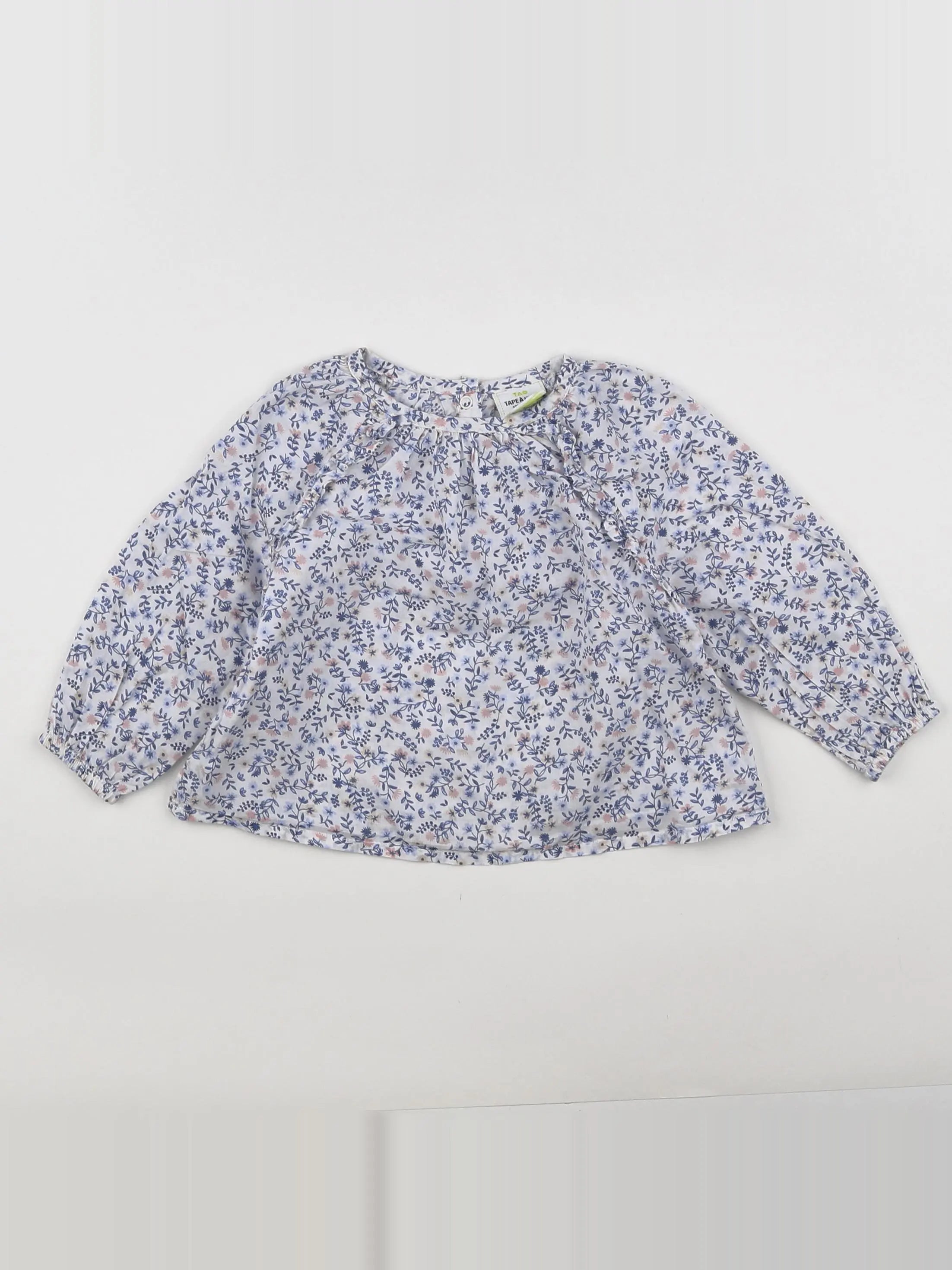 Tape à l'oeil - blouse multicolore - 12 mois
