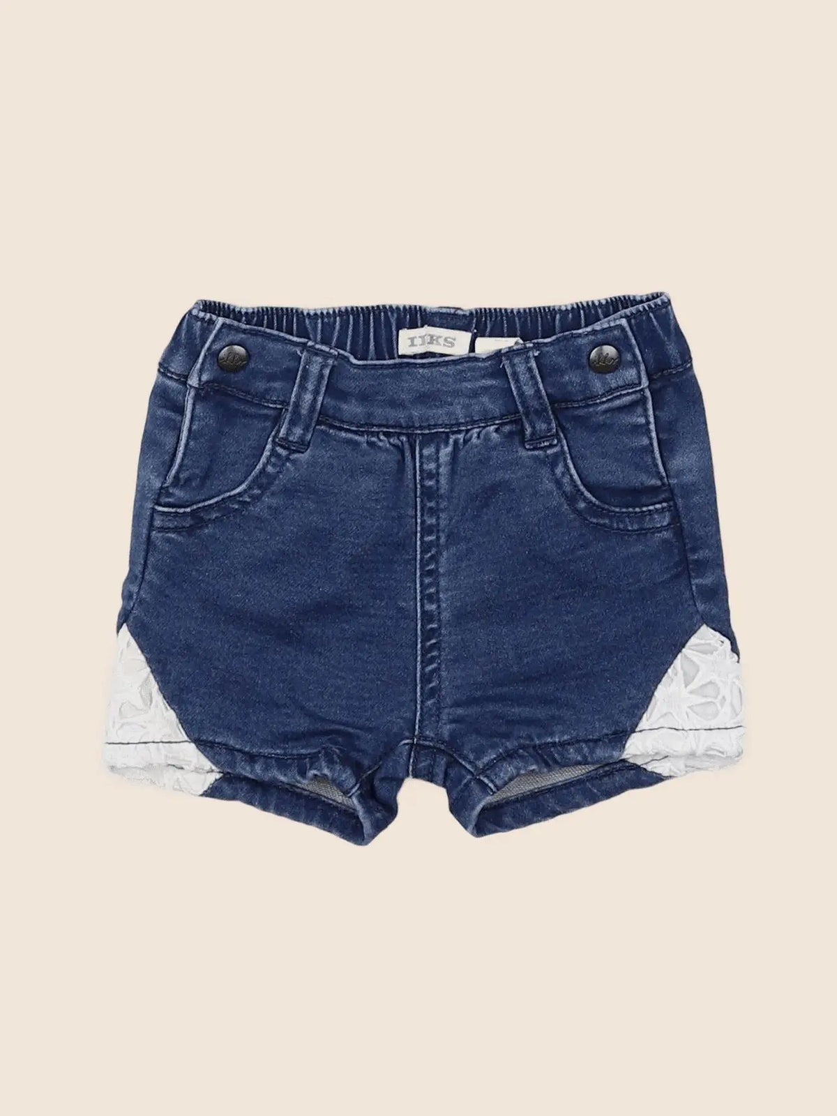 IKKS - short bleu - 3 mois
