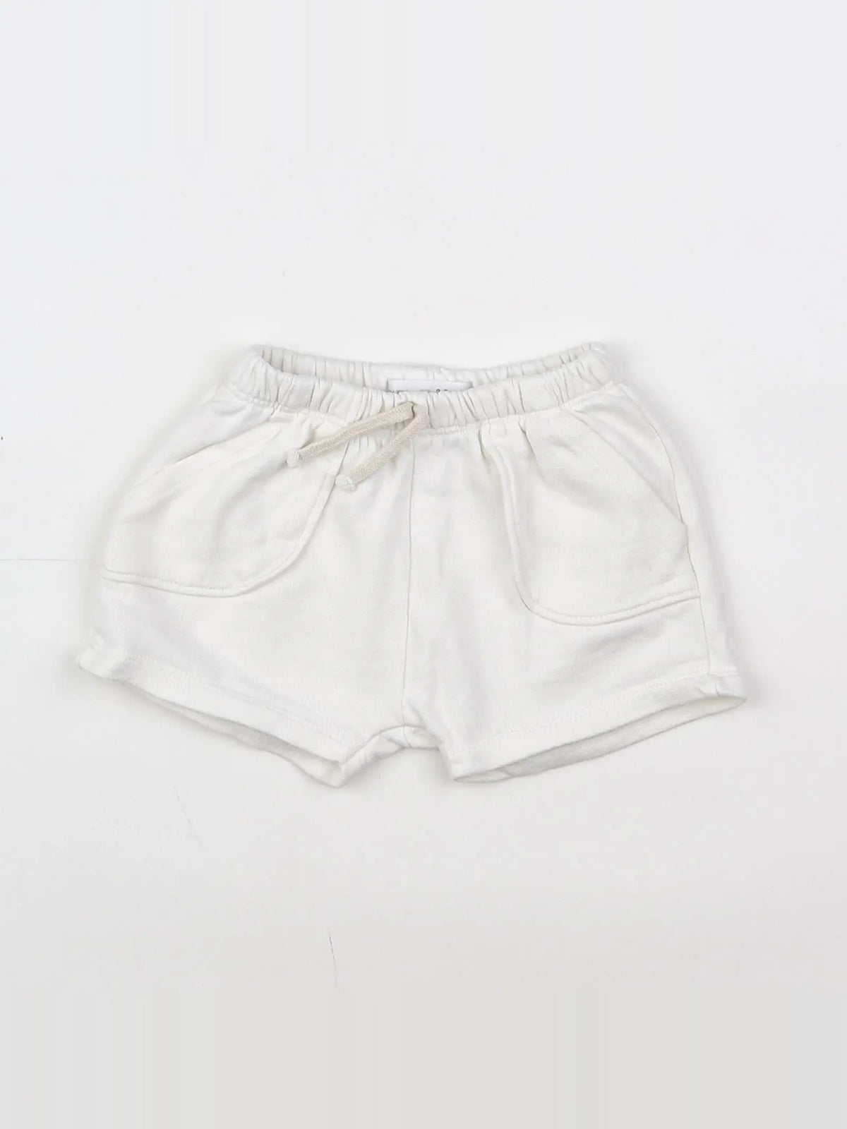 Zara - short blanc - 3/6 mois