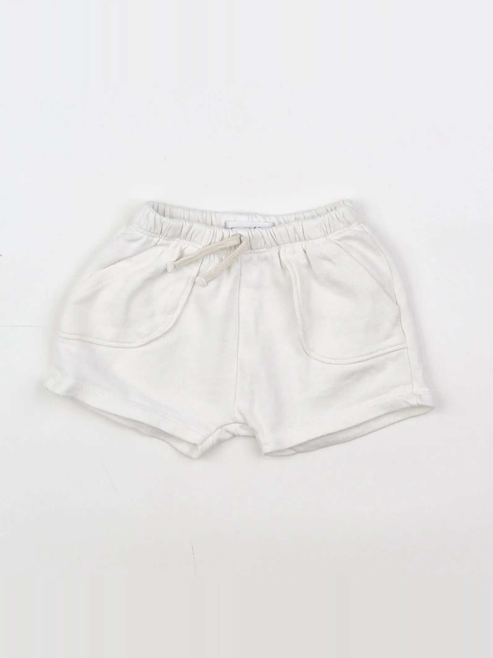 Zara - short blanc - 3/6 mois