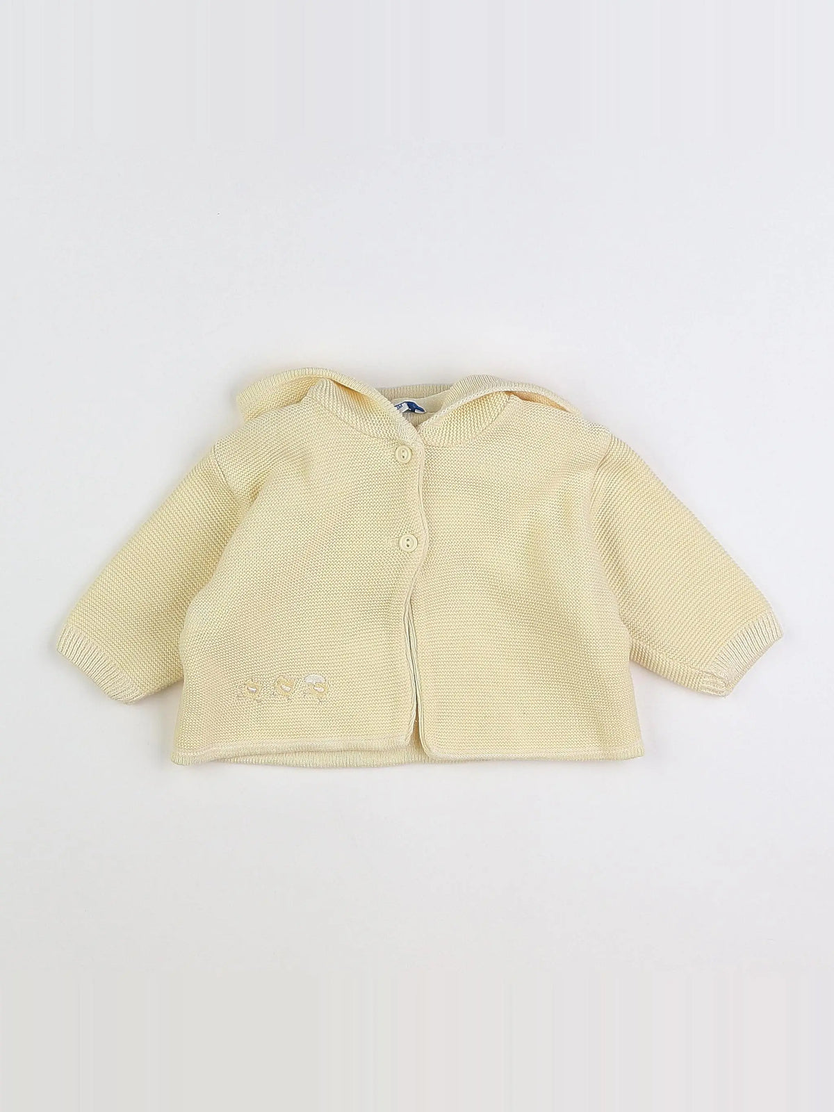 Boutchou - gilet jaune - 3 mois