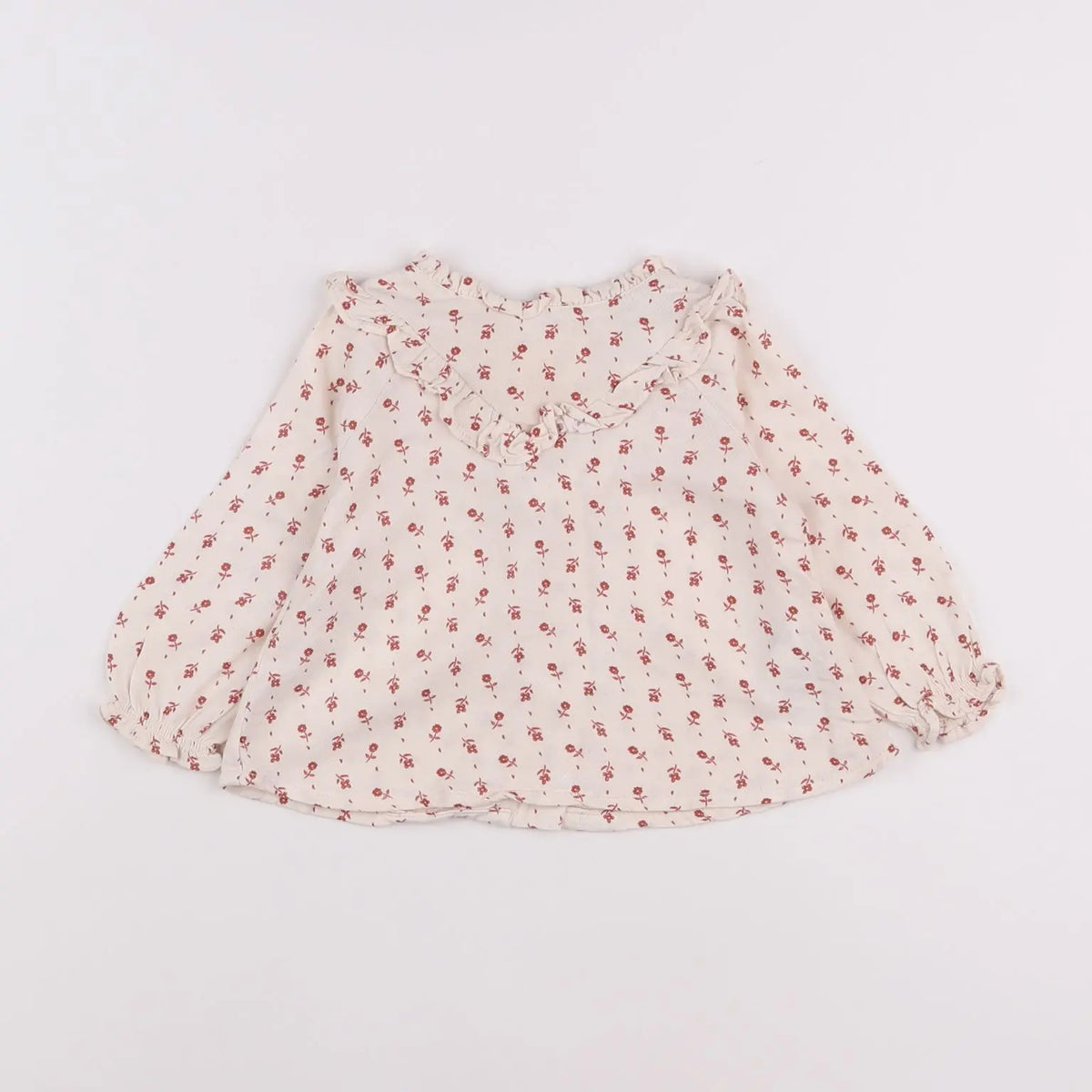 Vertbaudet - blouse beige - 9 mois