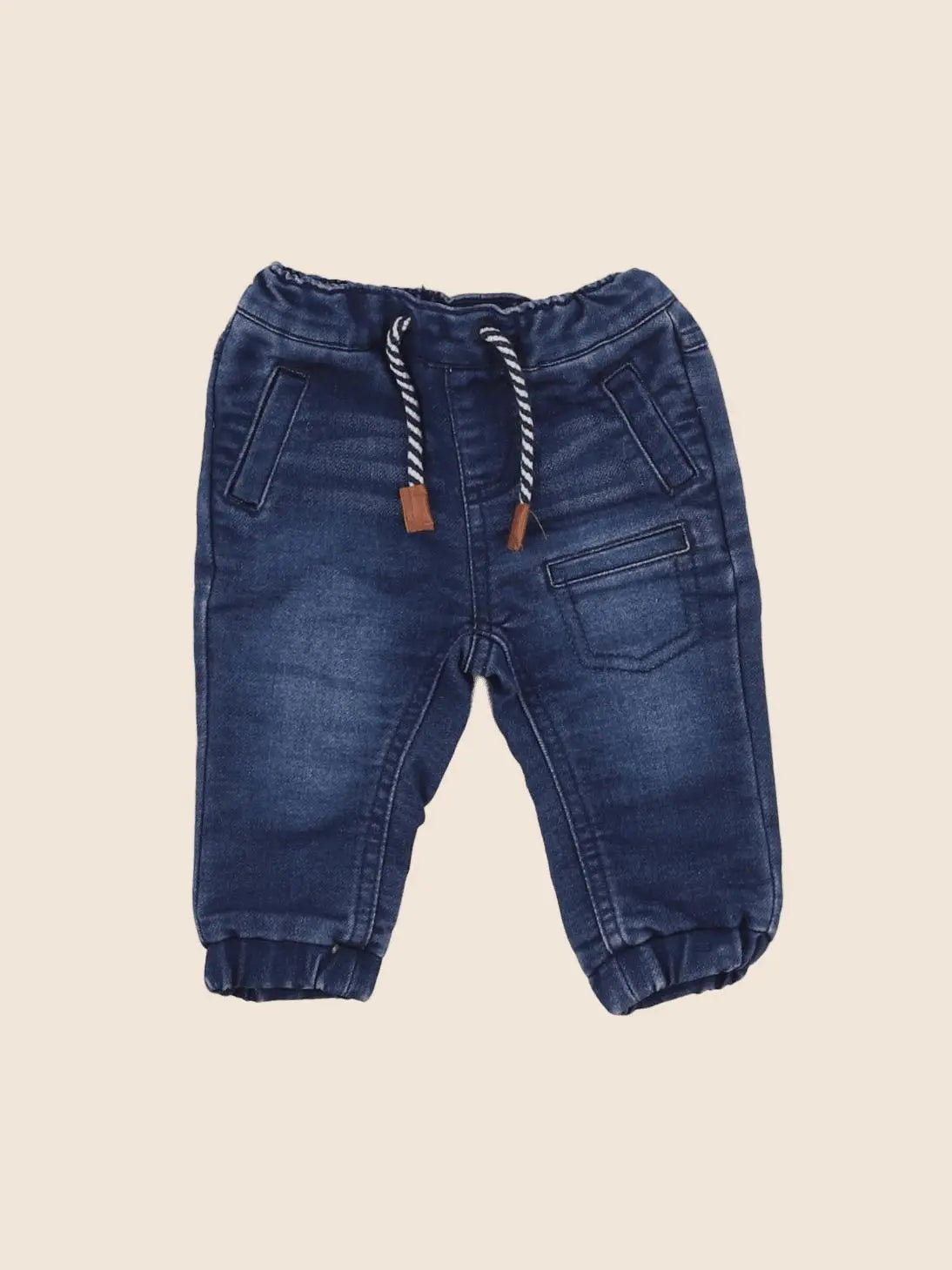 Vertbaudet - pantalon bleu - 3 mois