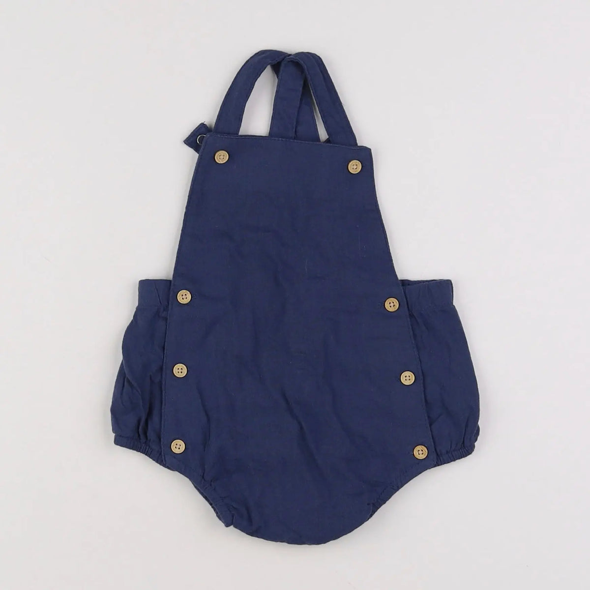 Vertbaudet - salopette bleu - 6 mois