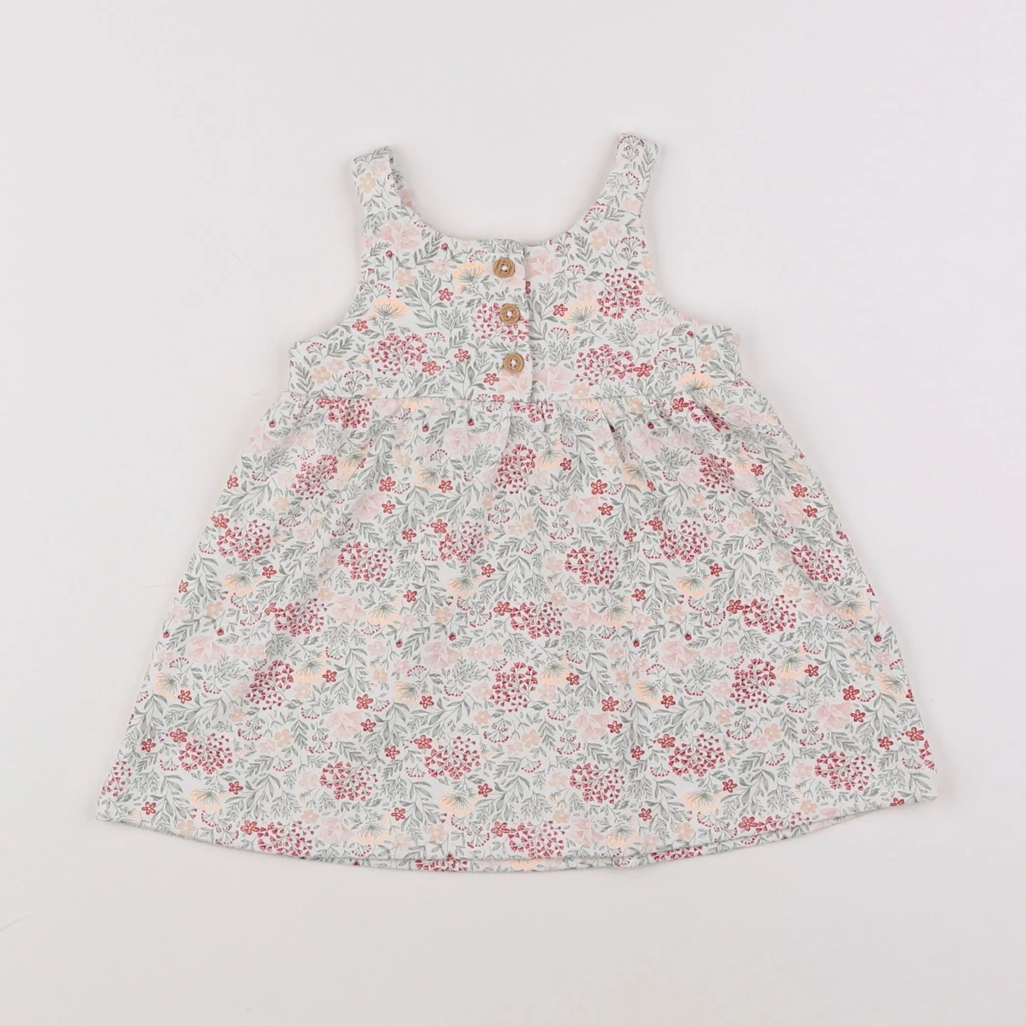 Vertbaudet - robe blanc - 6 mois