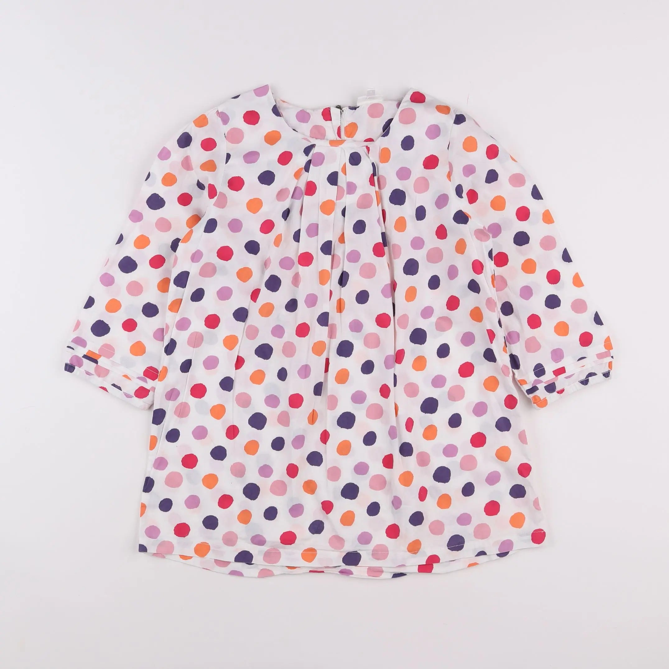 Vertbaudet - robe blanc - 12 ans