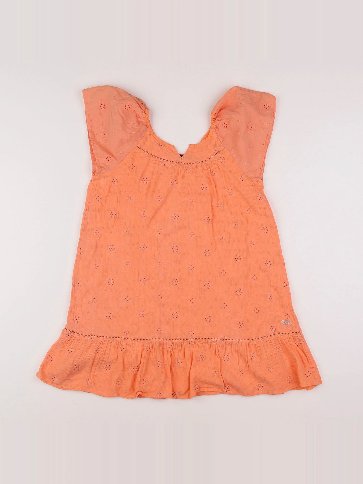 IKKS - blouse orange - 10 ans
