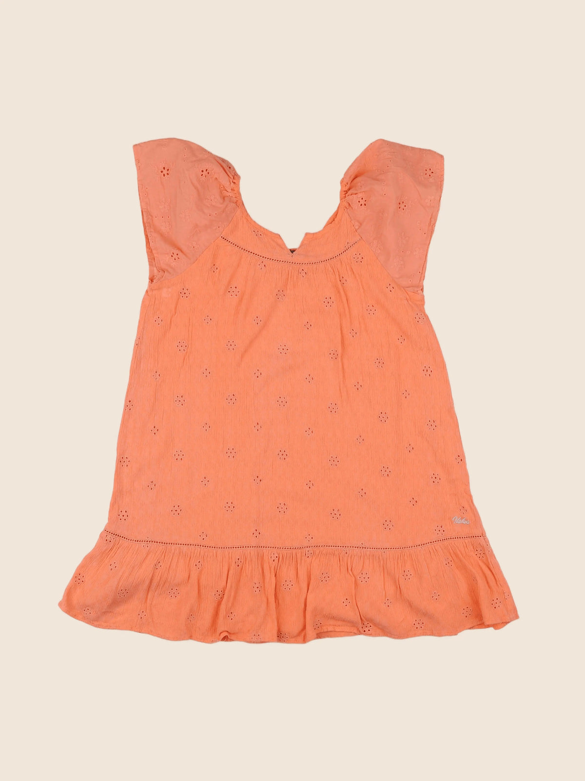 IKKS - blouse orange - 10 ans