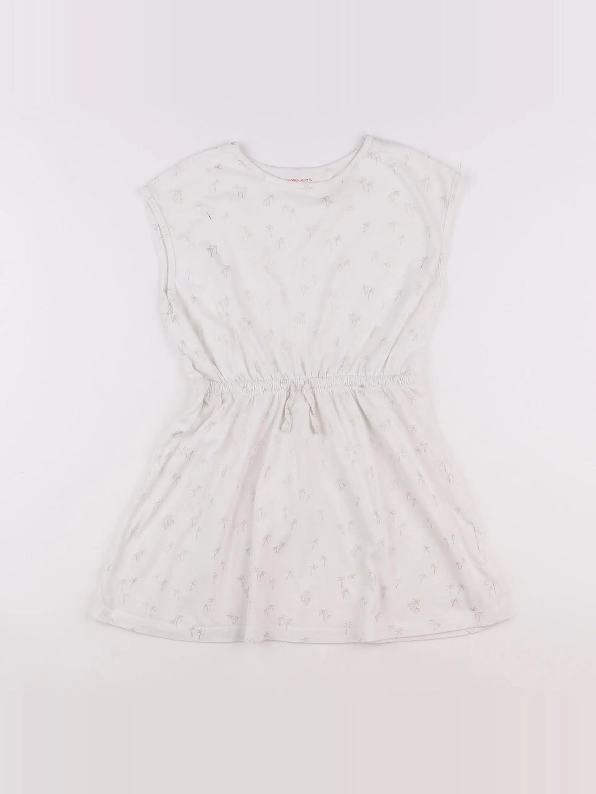 Monoprix - robe blanc - 8 ans