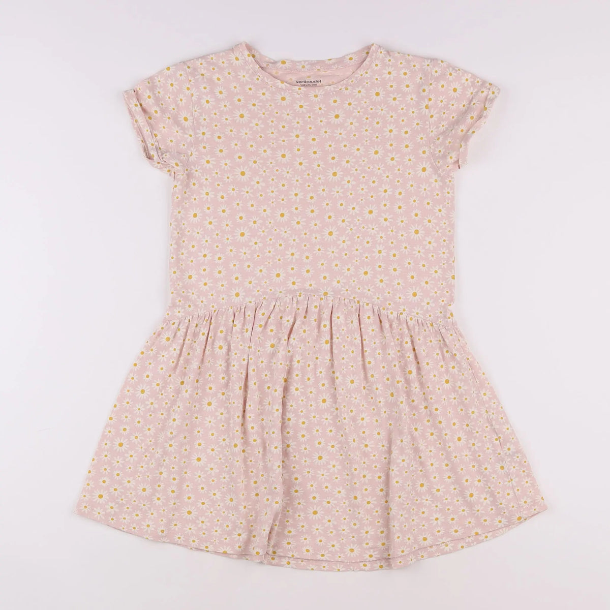 Vertbaudet - robe rose - 10 ans