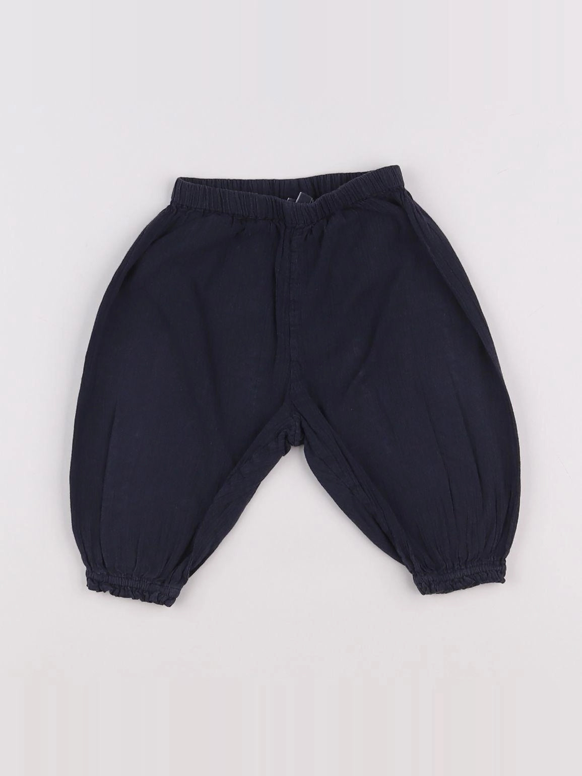 Bonton - sarouel bleu - 6 mois