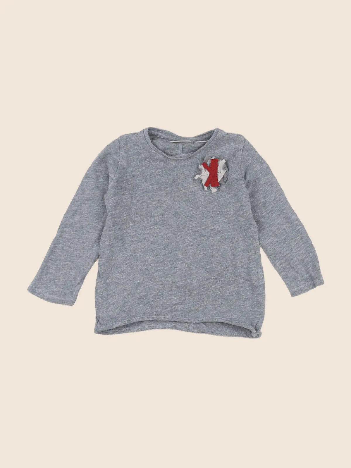 Zara - tee-shirt bleu - 12/18 mois