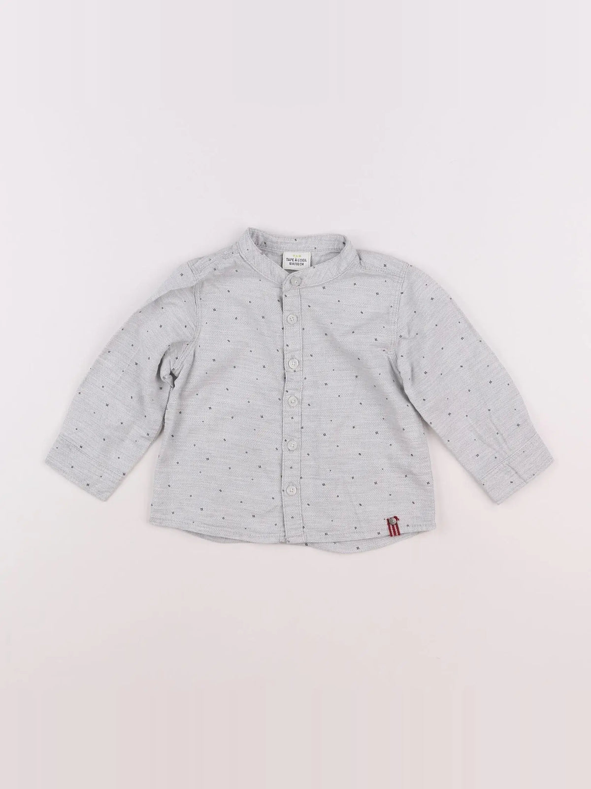 Tape à l'oeil - chemise gris - 18 mois