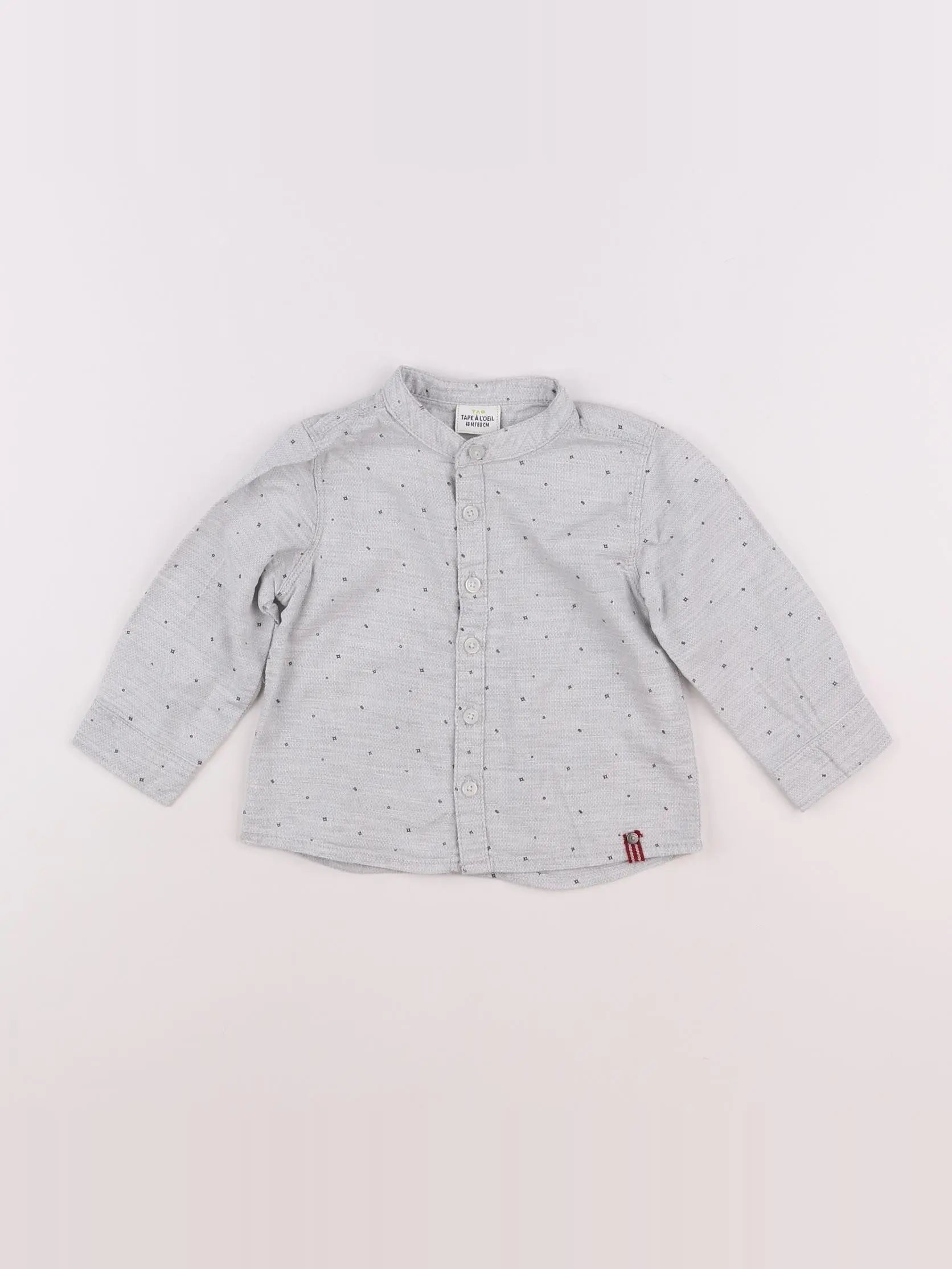 Tape à l'oeil - chemise gris - 18 mois