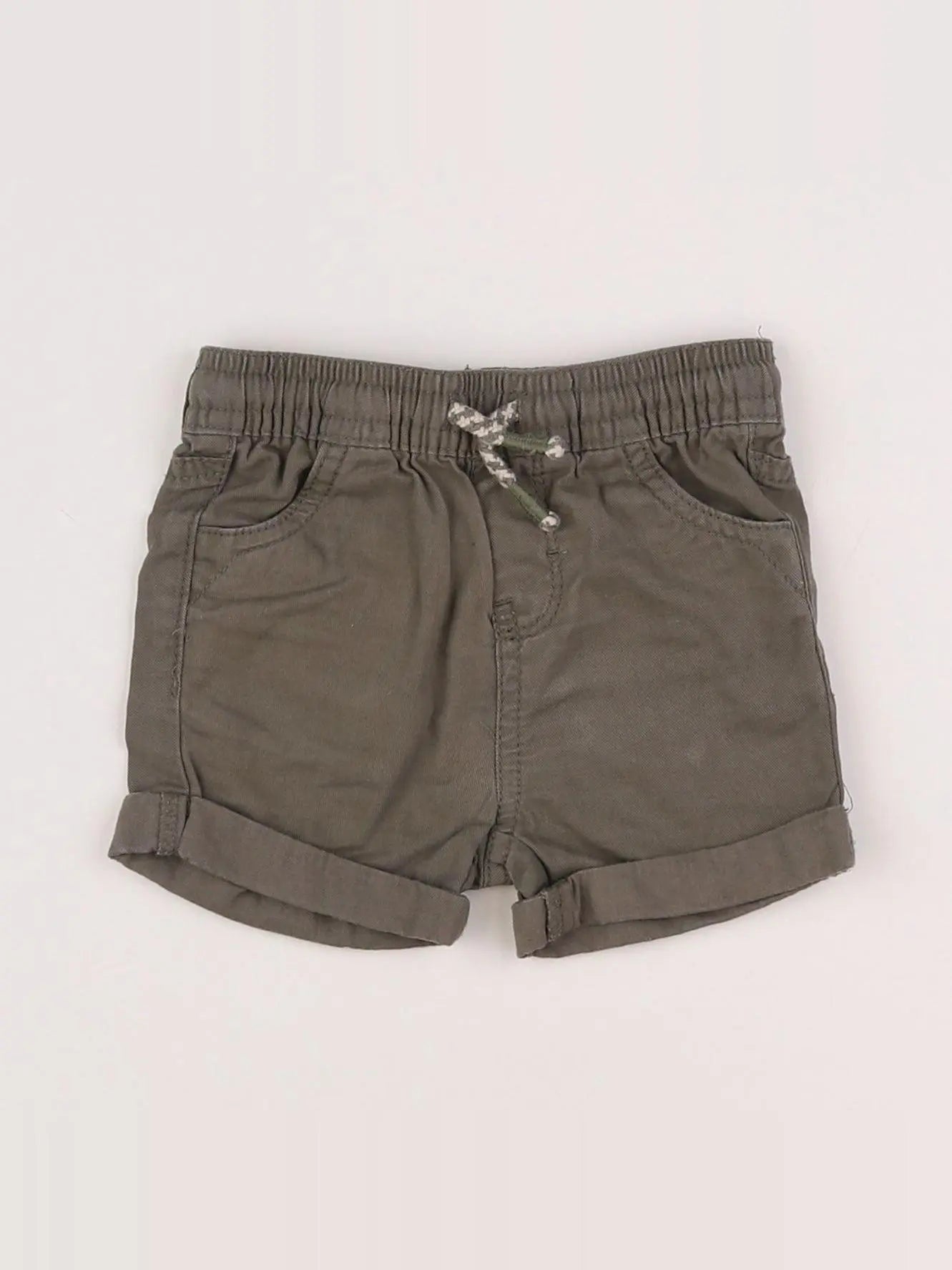 Vertbaudet - short vert - 6 mois