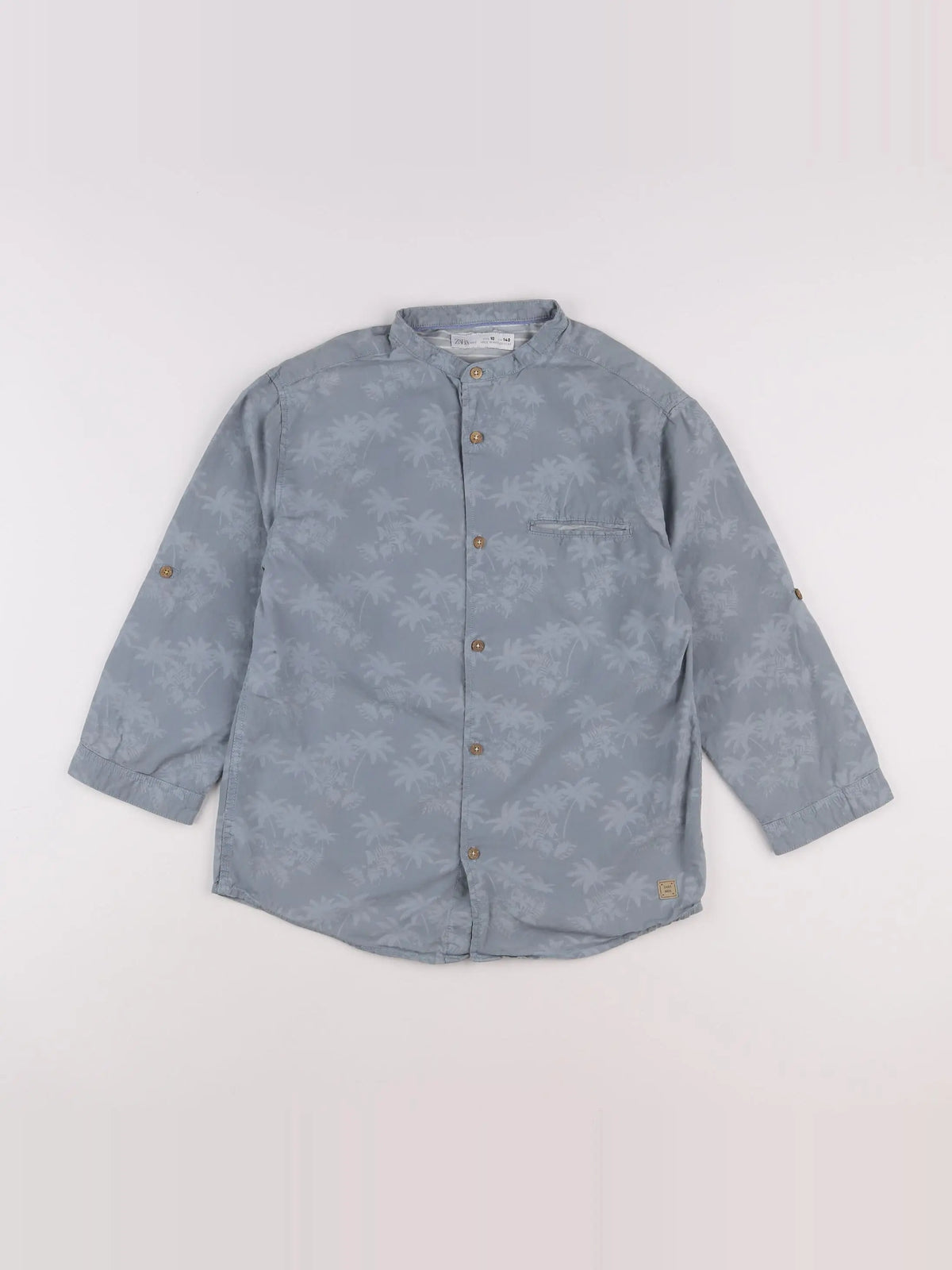 Zara - chemise bleu - 10 ans