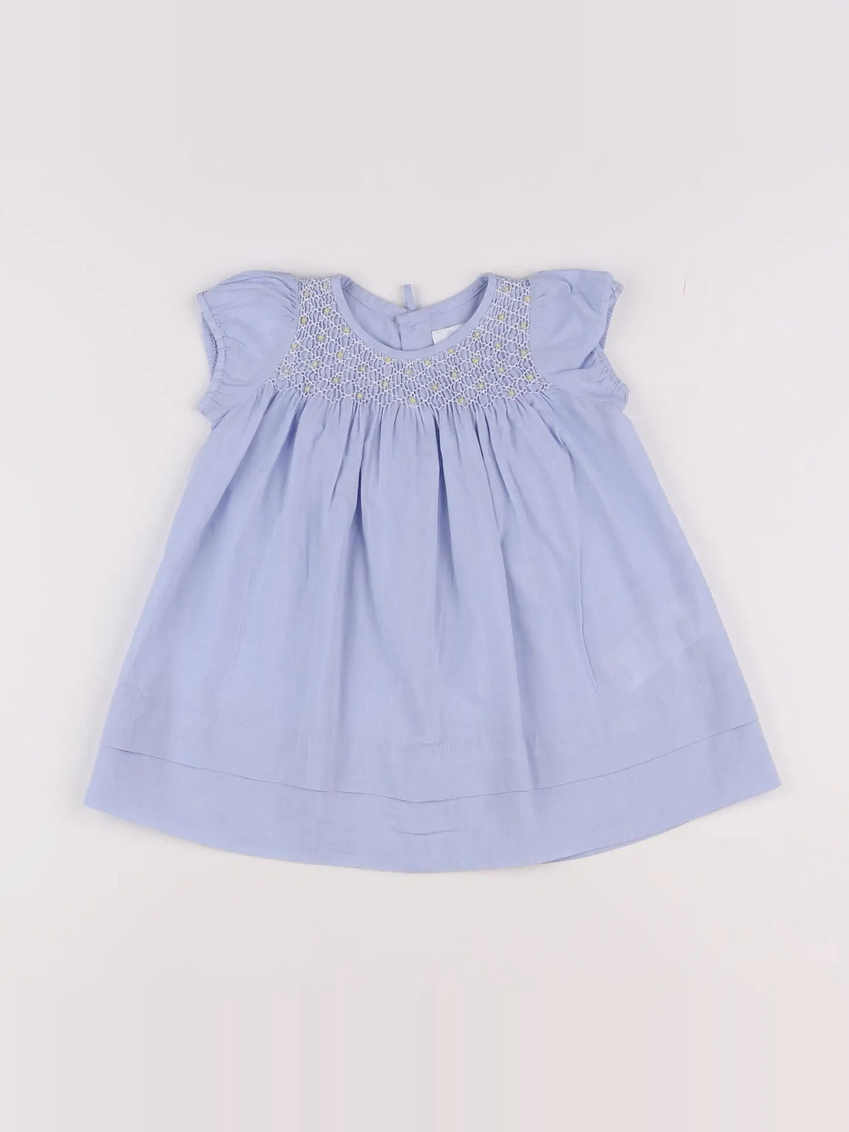 Jacadi - blouse bleu - 6 mois