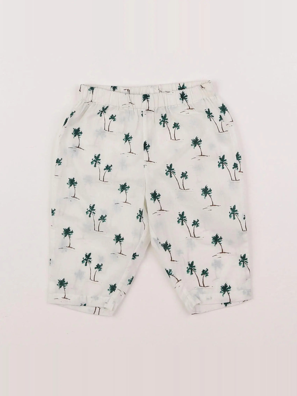 Bonton - pantalon blanc - 6 mois