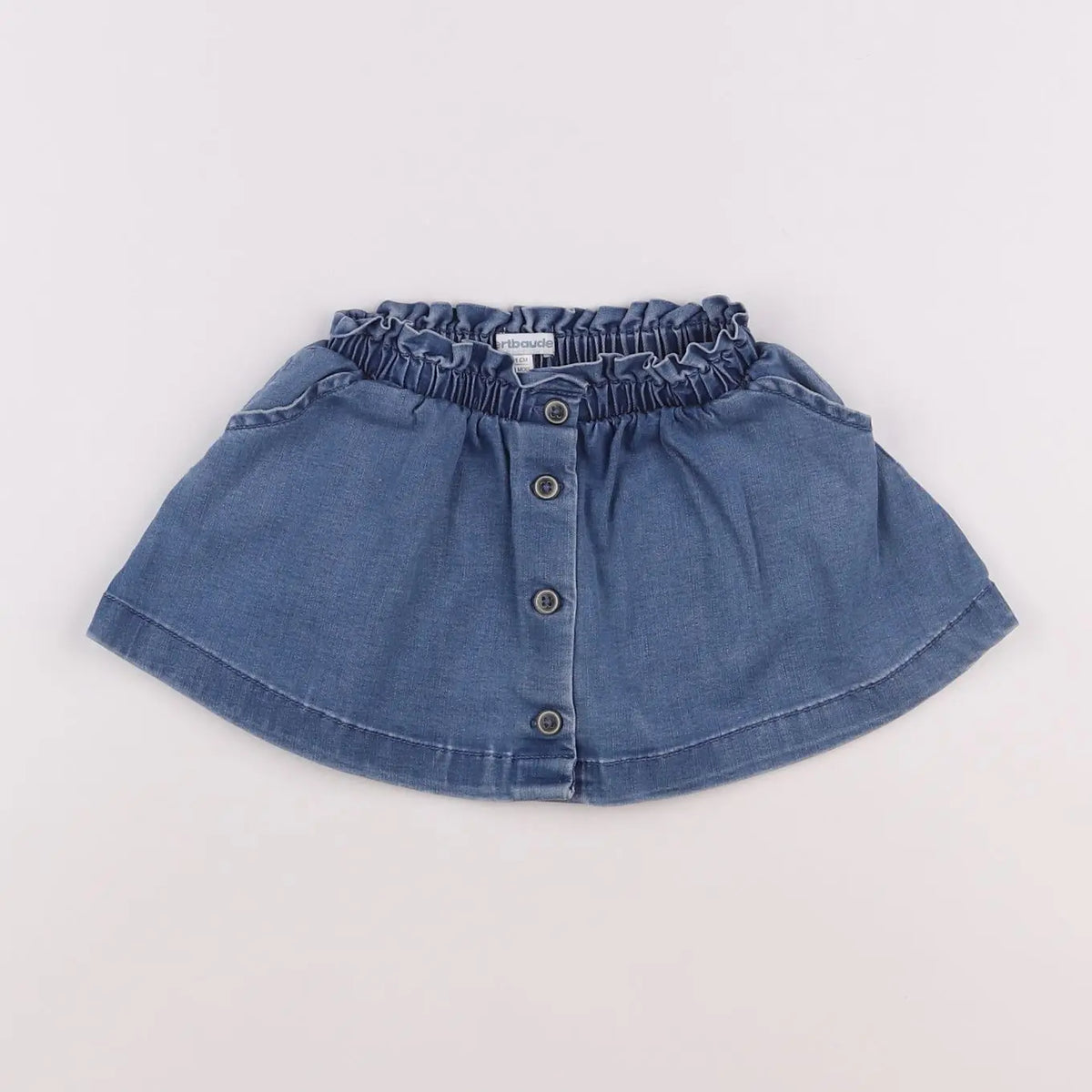 Vertbaudet - jupe bleu - 18 mois