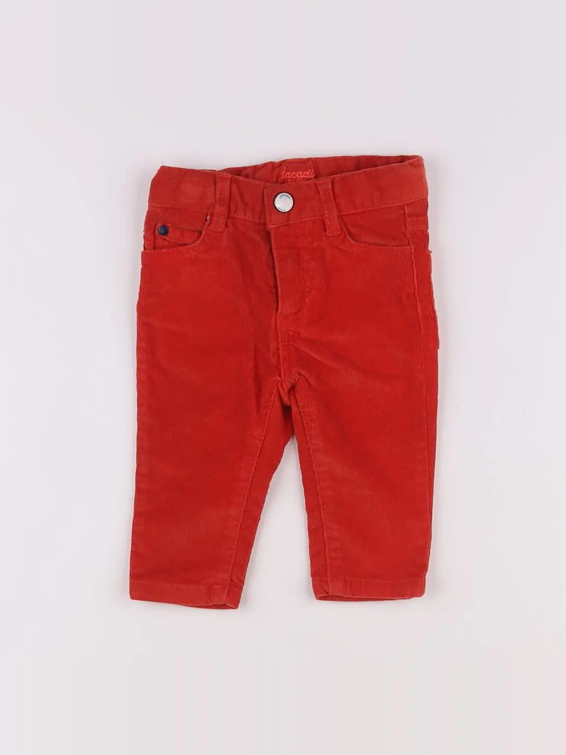 Jacadi - pantalon rouge - 6 mois