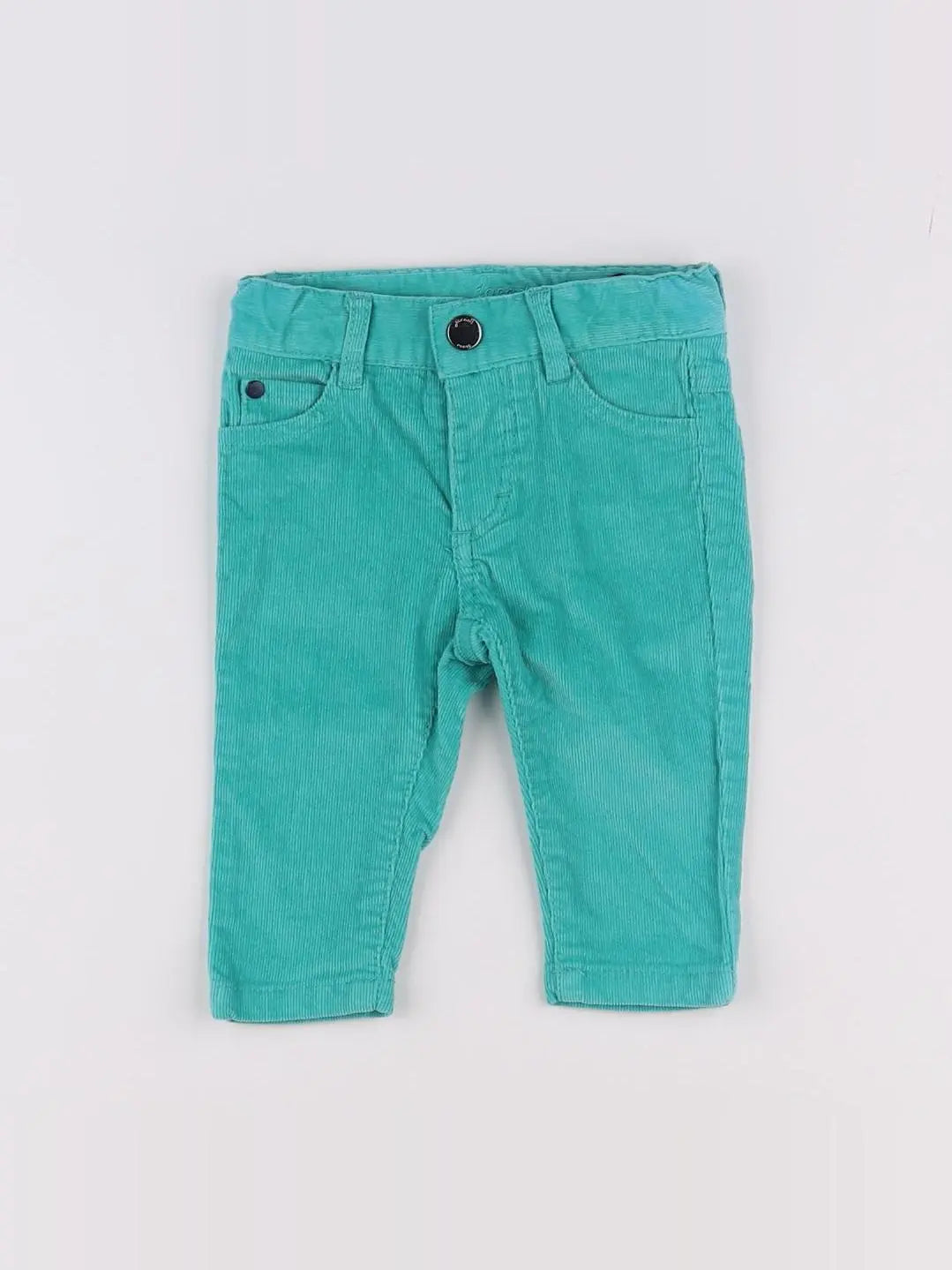 Jacadi - pantalon vert - 6 mois