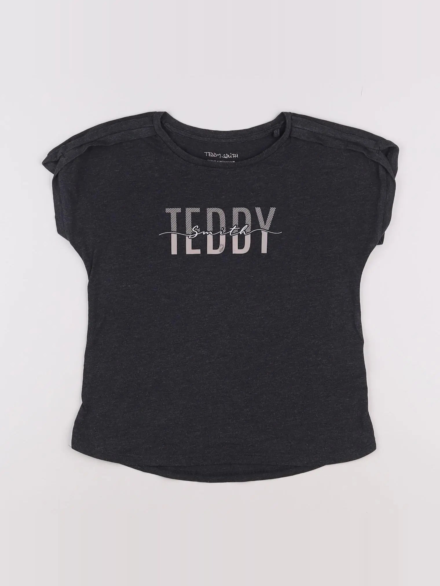 Teddy Smith - tee-shirt gris - 10 ans