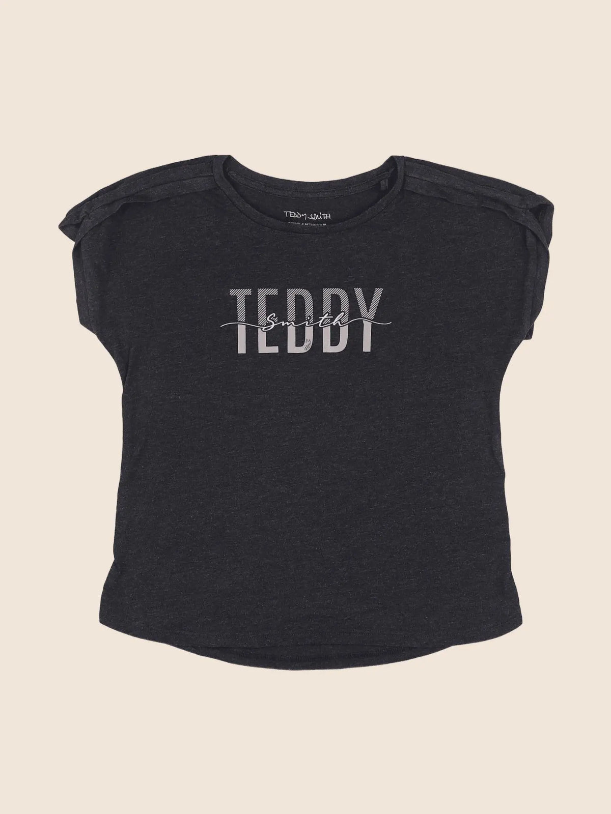 Teddy Smith - tee-shirt gris - 10 ans