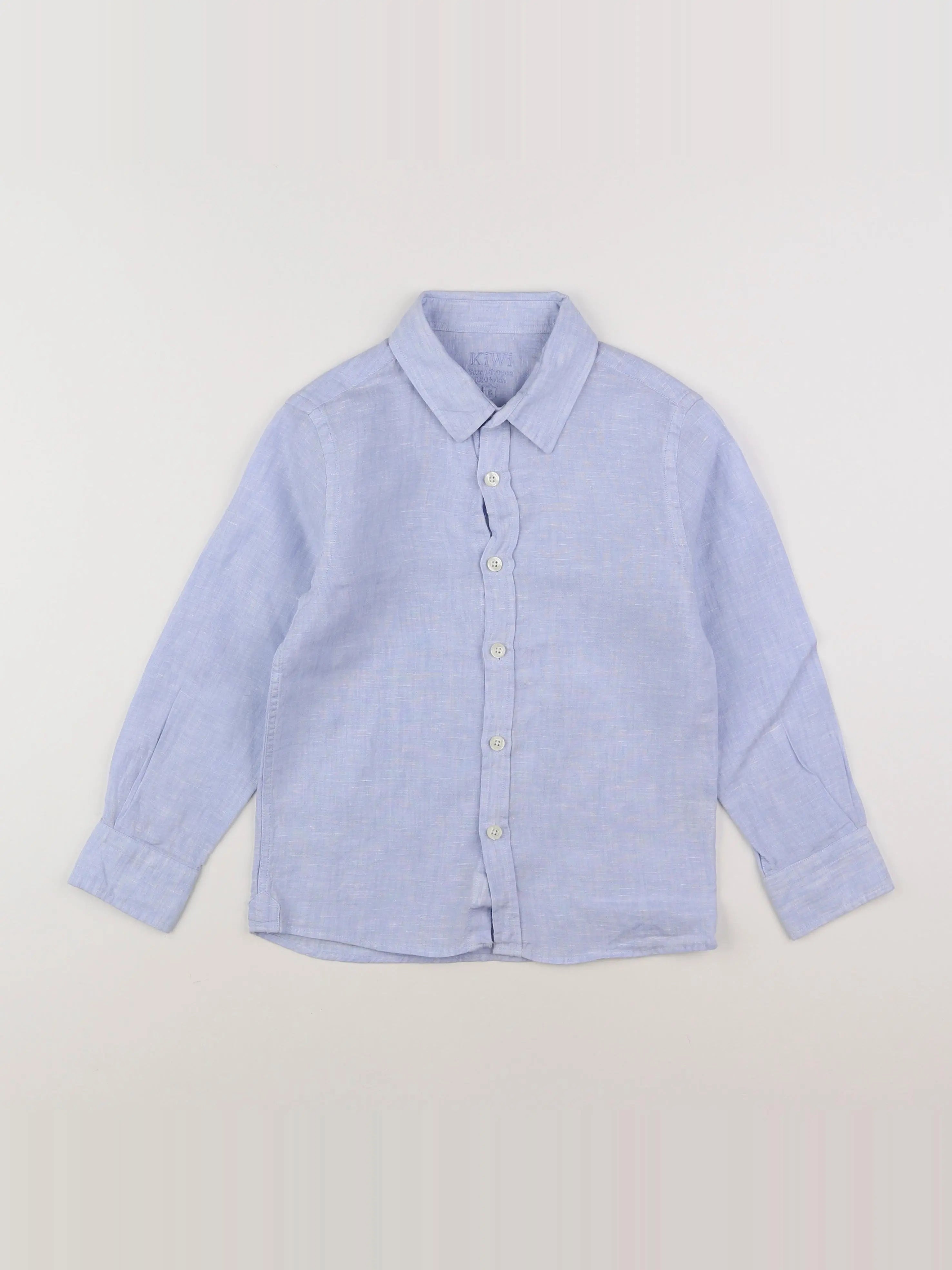 Kiwi - chemise bleu - 6 ans
