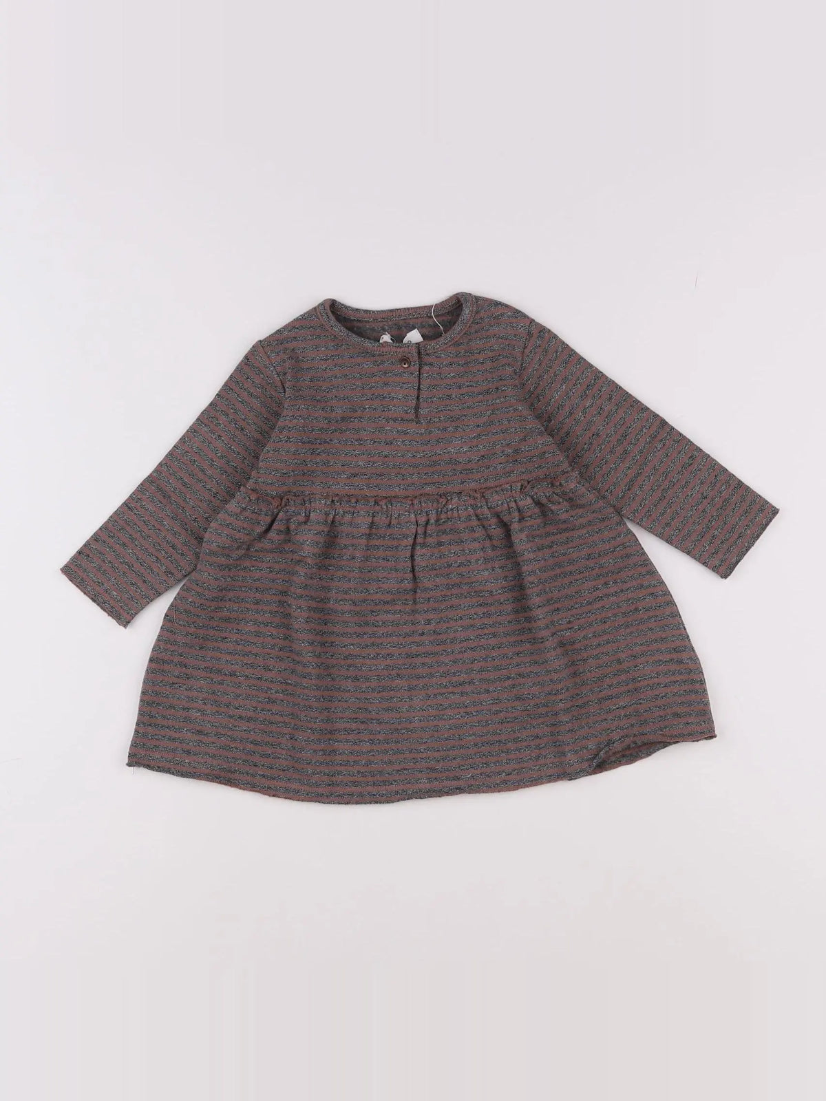 Play Up - robe marron - 9 mois