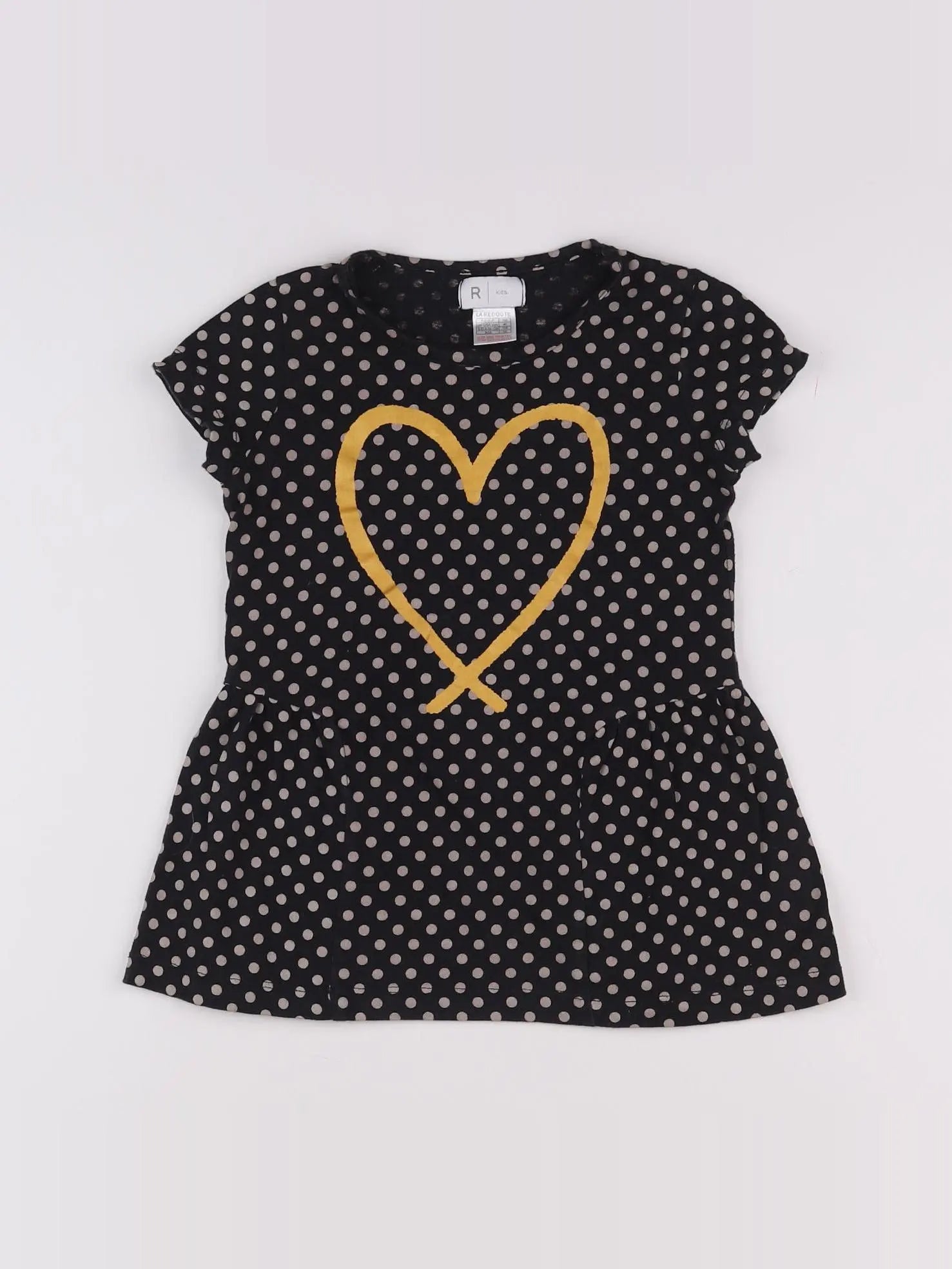 La Redoute - robe gris - 4 ans