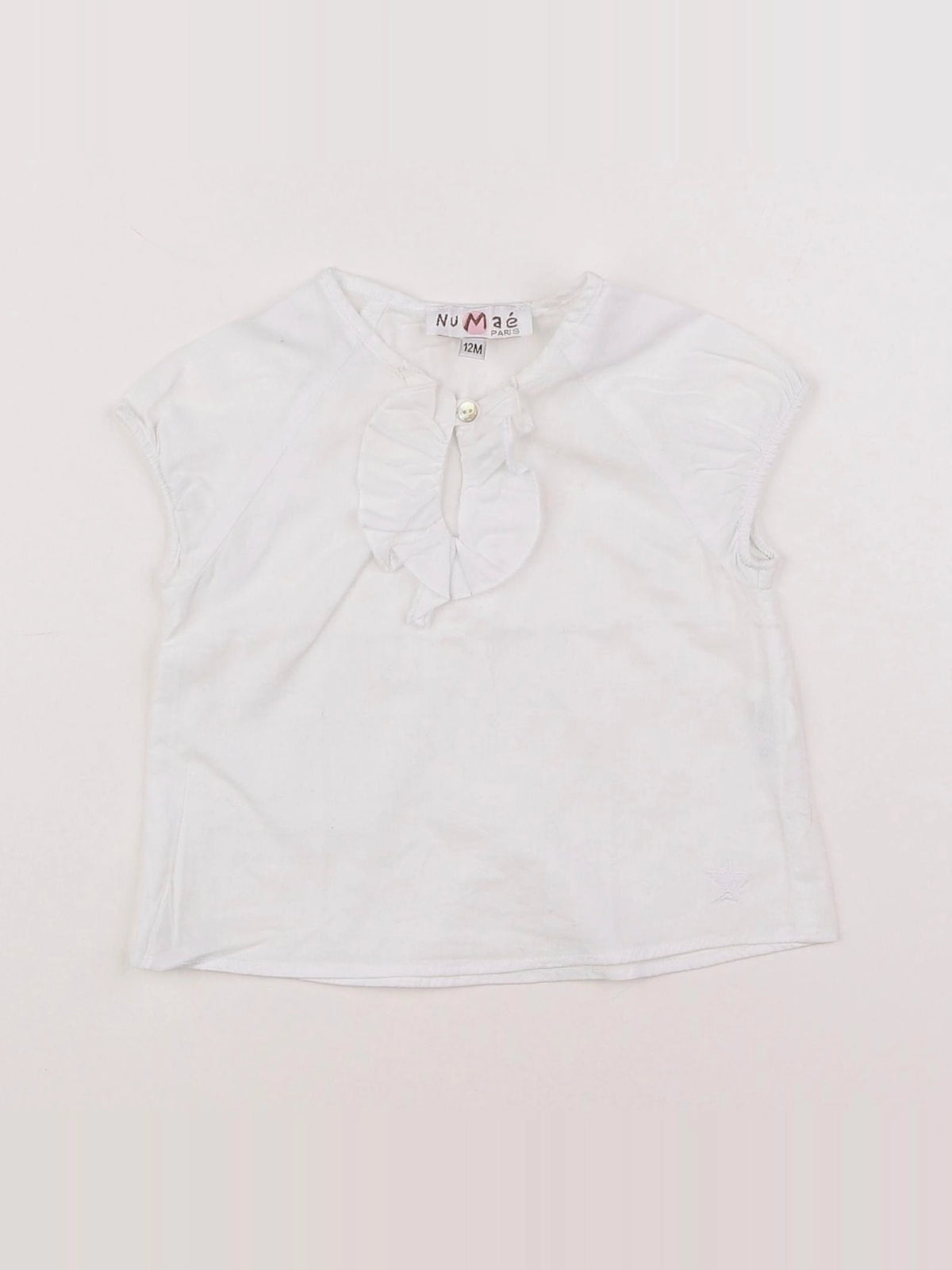 Numae - blouse bleu - 12 mois