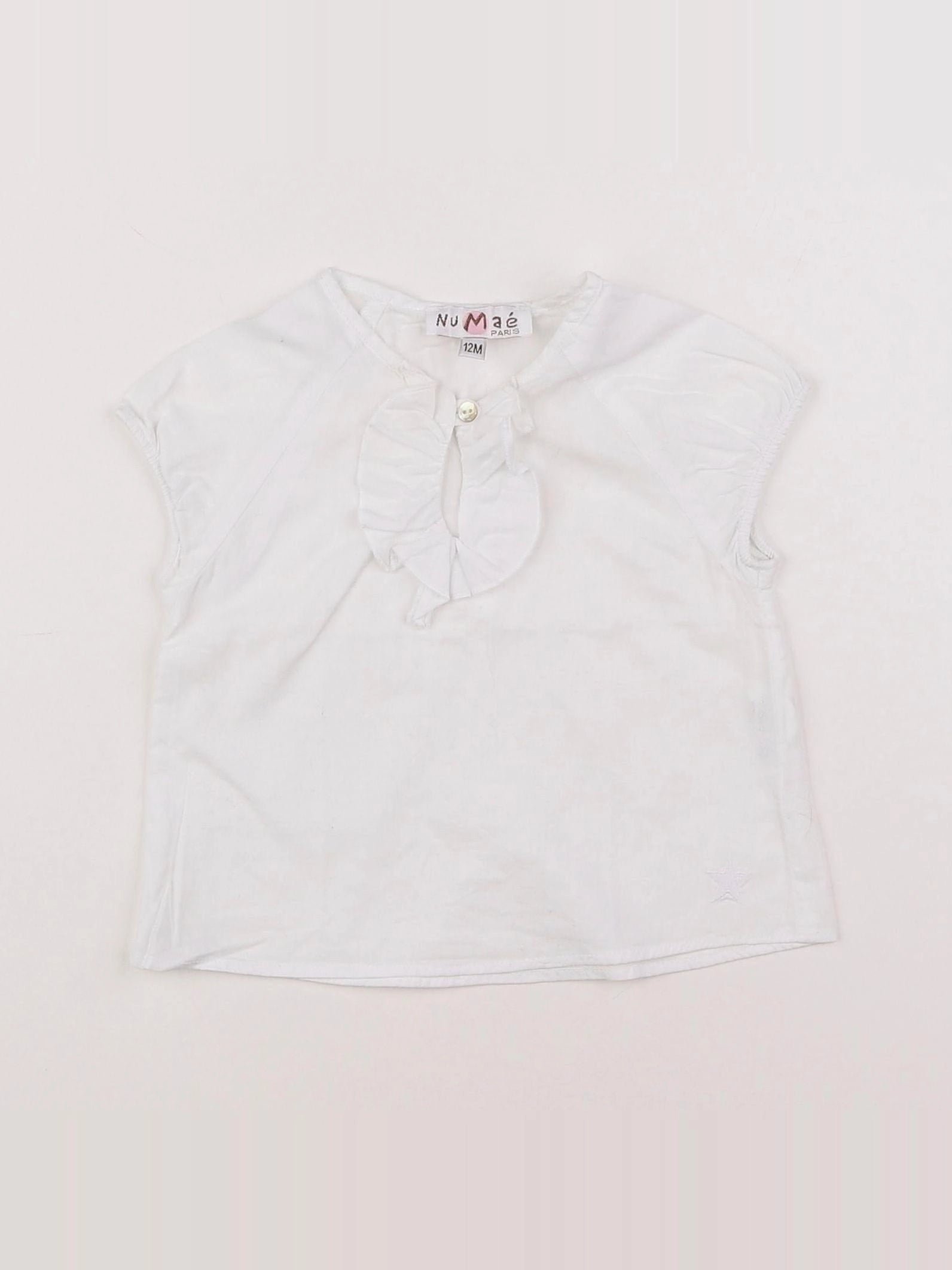 Numae - blouse bleu - 12 mois