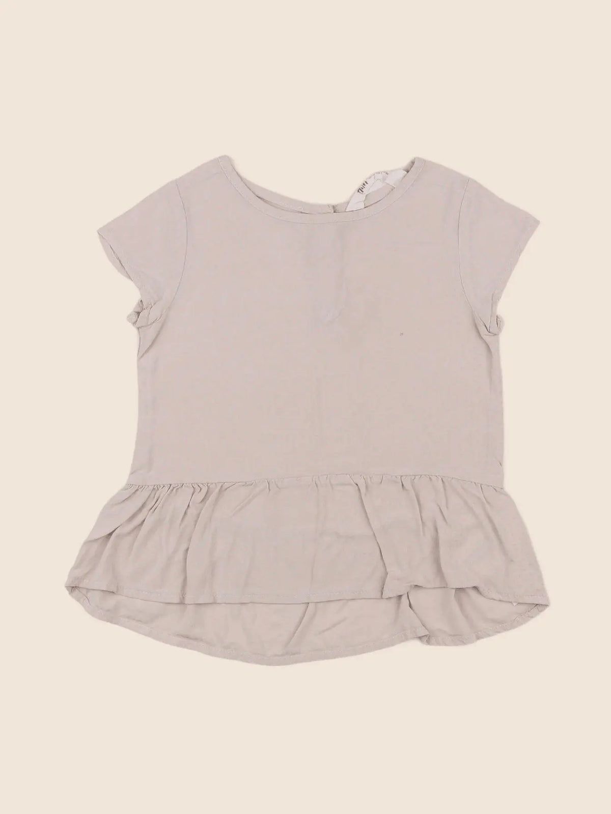 H&M - blouse beige - 4/5 ans