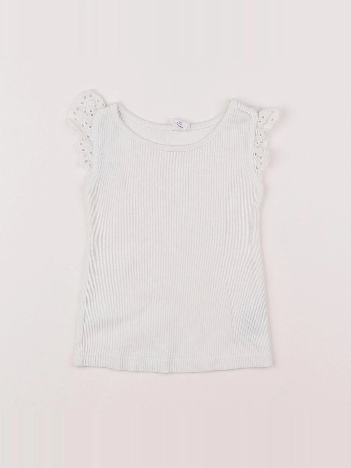 GAP - débardeur blanc - 12/18 mois