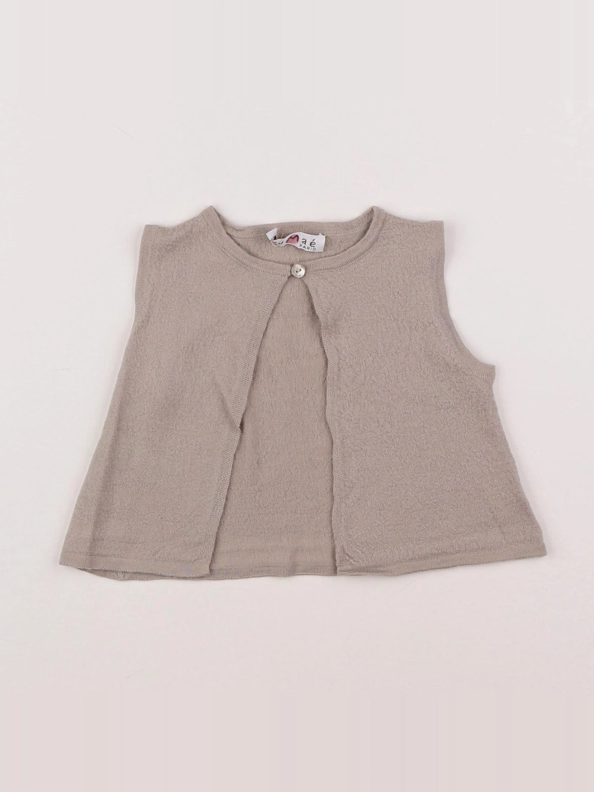 Numae - gilet beige - 9 mois